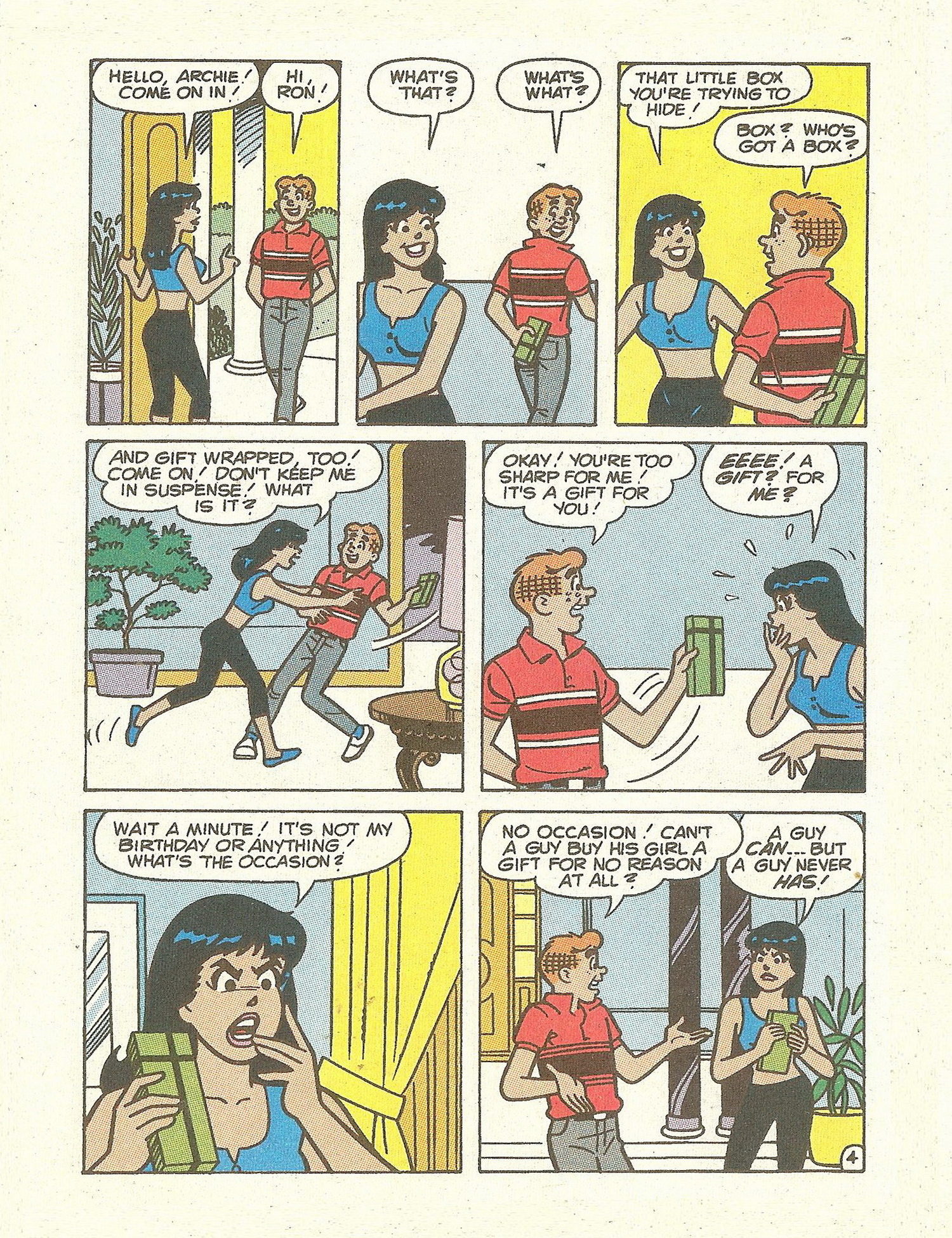 Read online Jughead Jones Comics Digest comic -  Issue #77 - 46