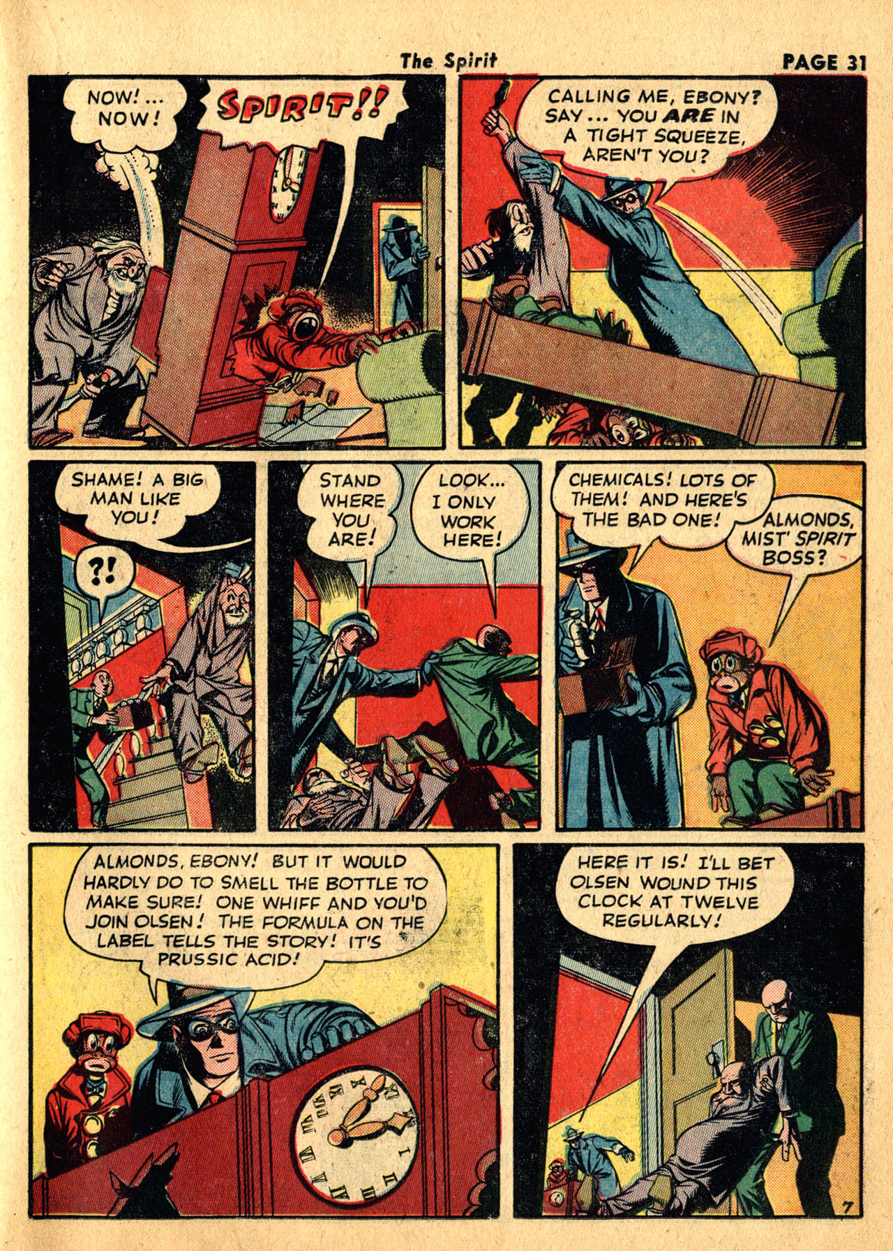 Read online The Spirit (1944) comic -  Issue #1 - 33