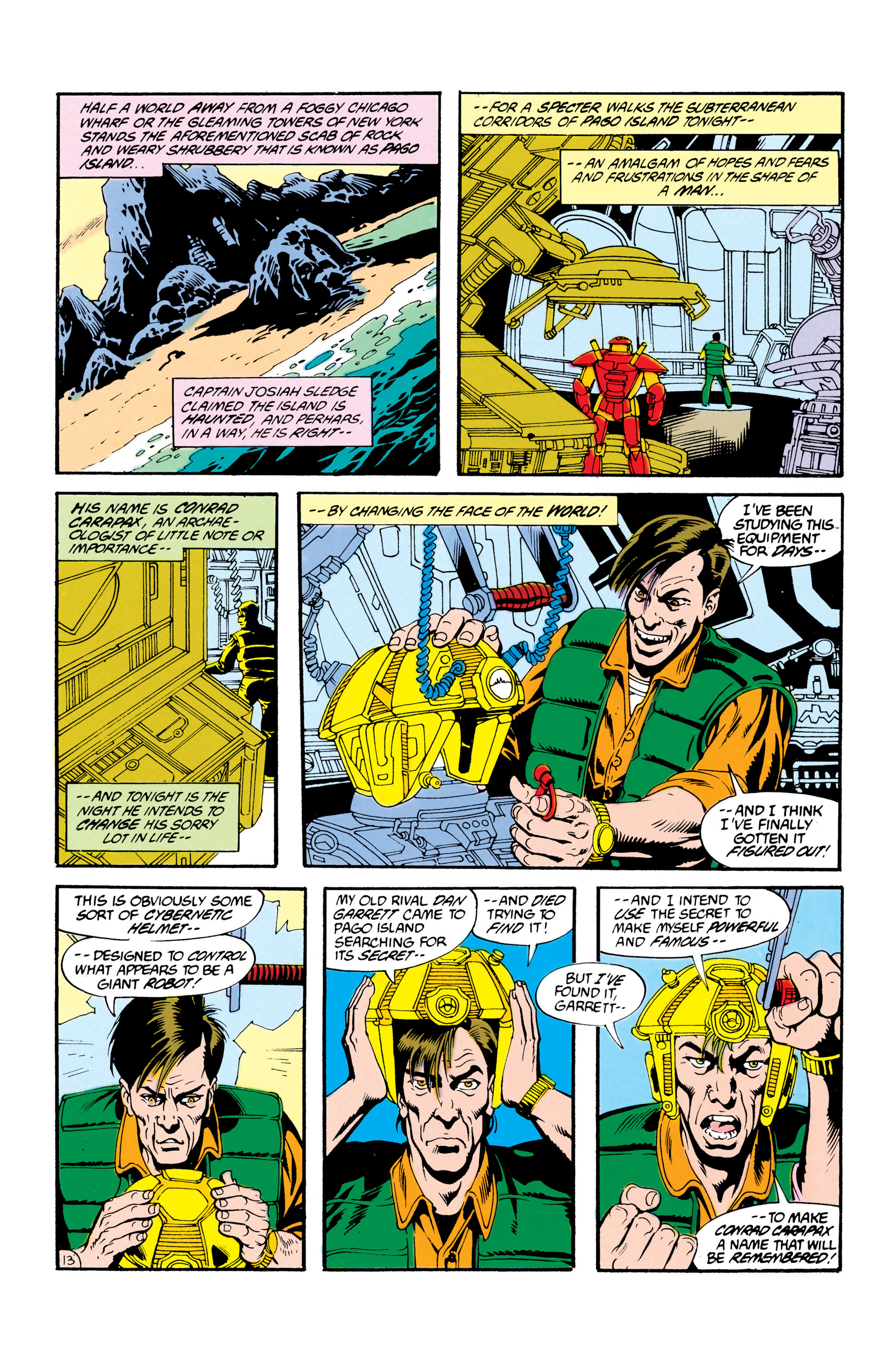 Read online Blue Beetle (1986) comic -  Issue #13 - 13