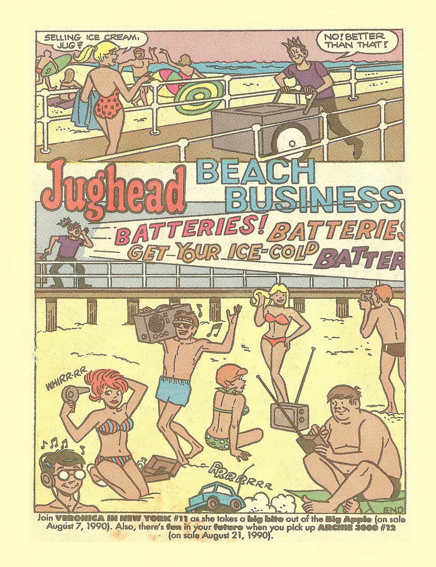 Read online Jughead Jones Comics Digest comic -  Issue #65 - 10