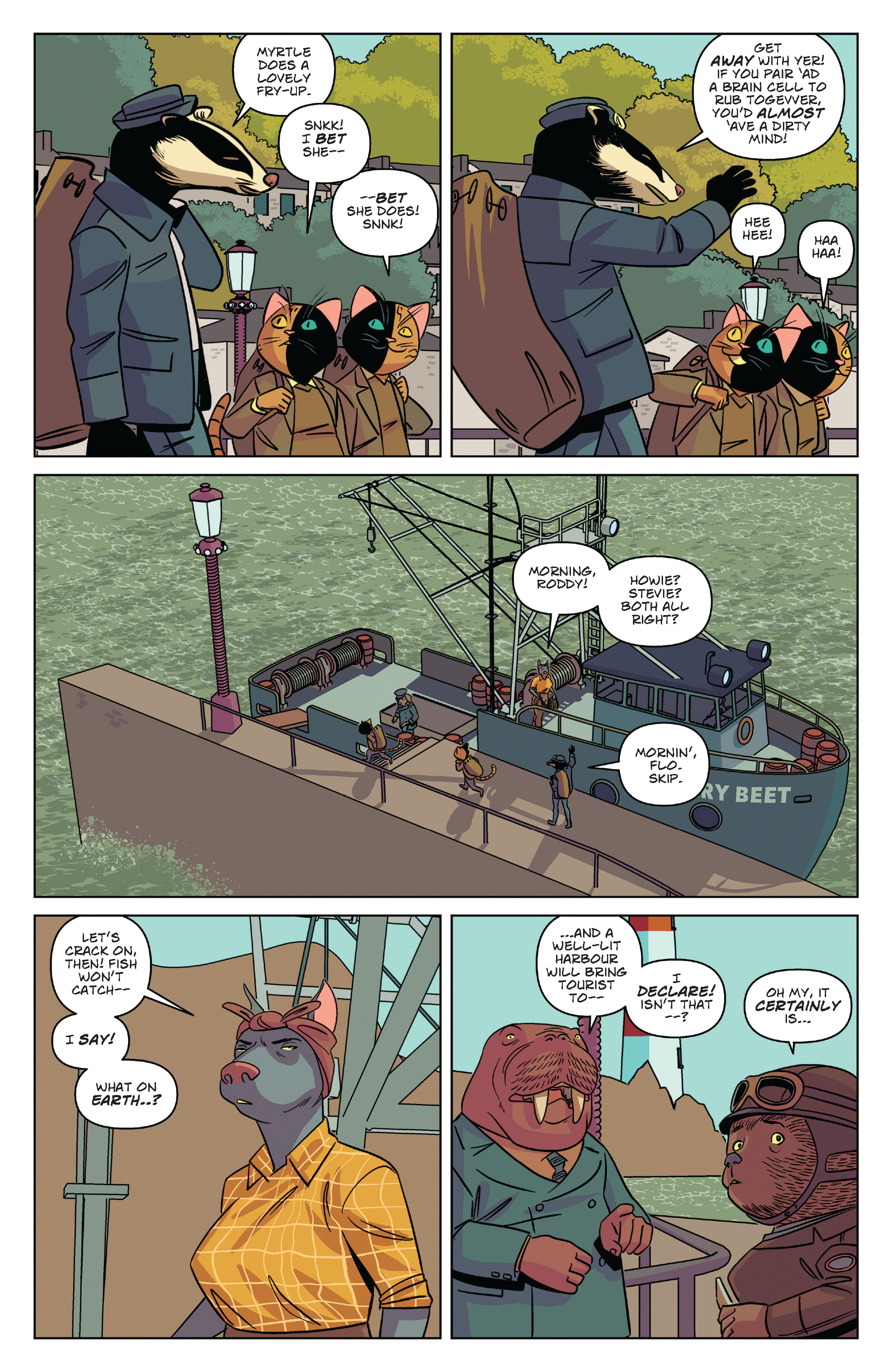 Read online Wild's End (2023) comic -  Issue #1 - 7