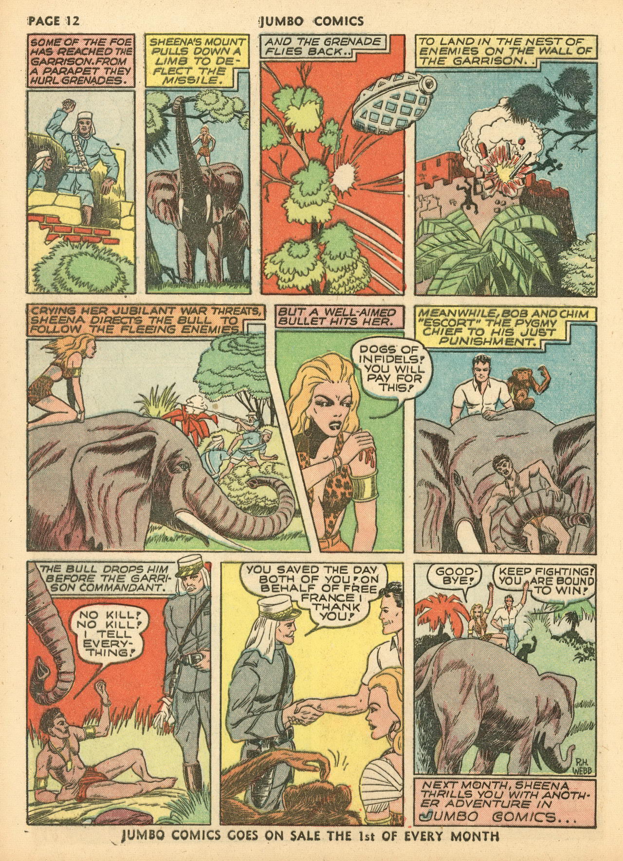 Read online Jumbo Comics comic -  Issue #29 - 14