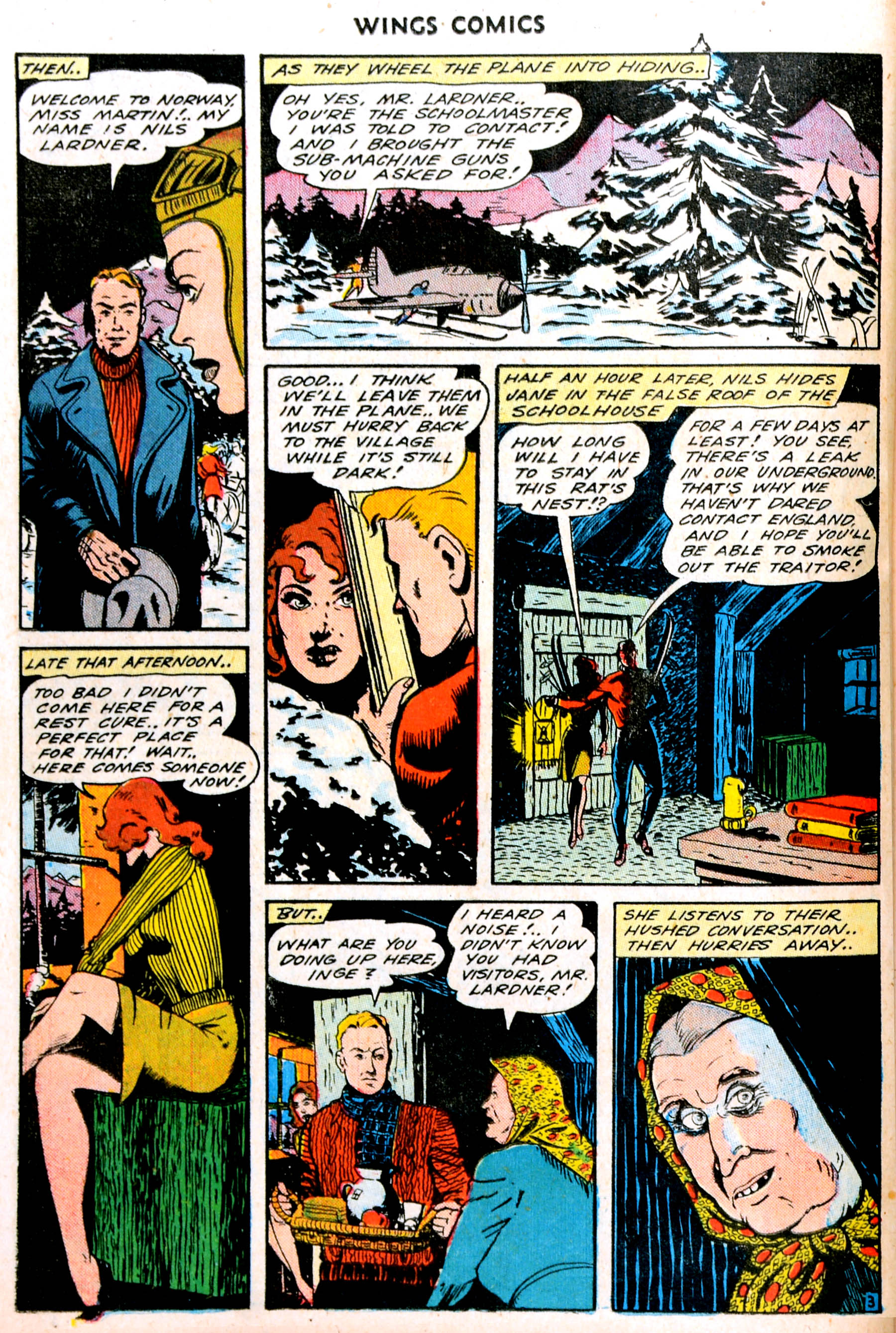 Read online Wings Comics comic -  Issue #47 - 36