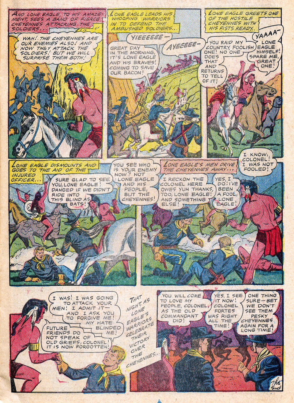 Read online Gunsmoke Trail comic -  Issue #3 - 9