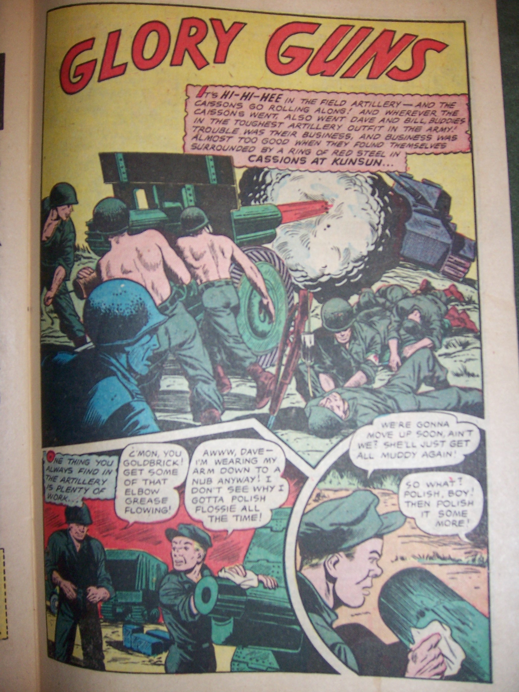 Read online G-I in Battle (1952) comic -  Issue #6 - 27