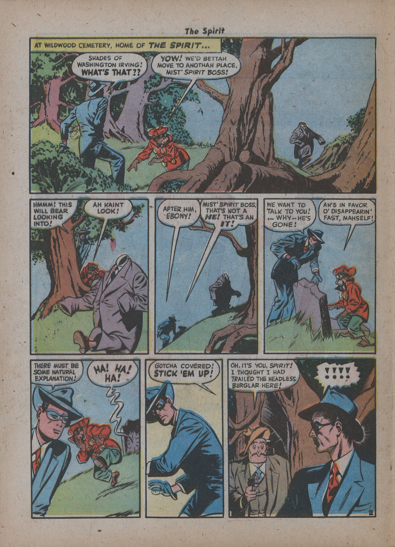 Read online The Spirit (1944) comic -  Issue #16 - 28