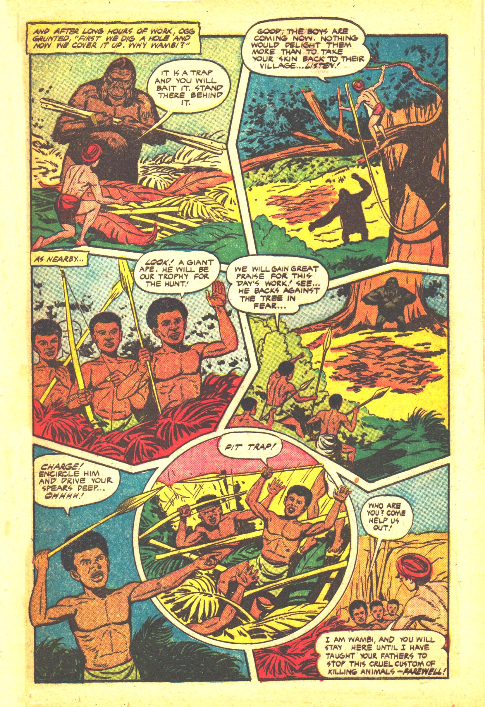 Read online Wambi Jungle Boy comic -  Issue #12 - 29
