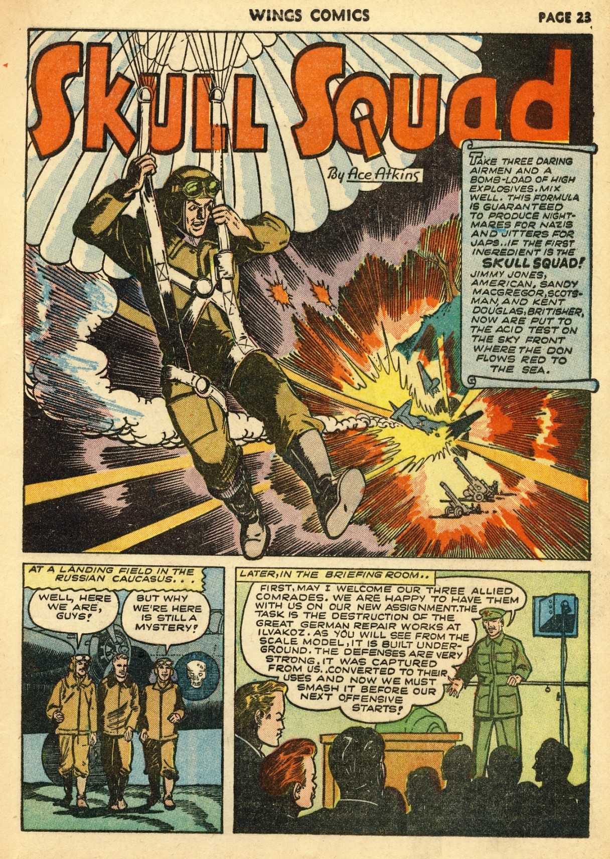 Read online Wings Comics comic -  Issue #32 - 25