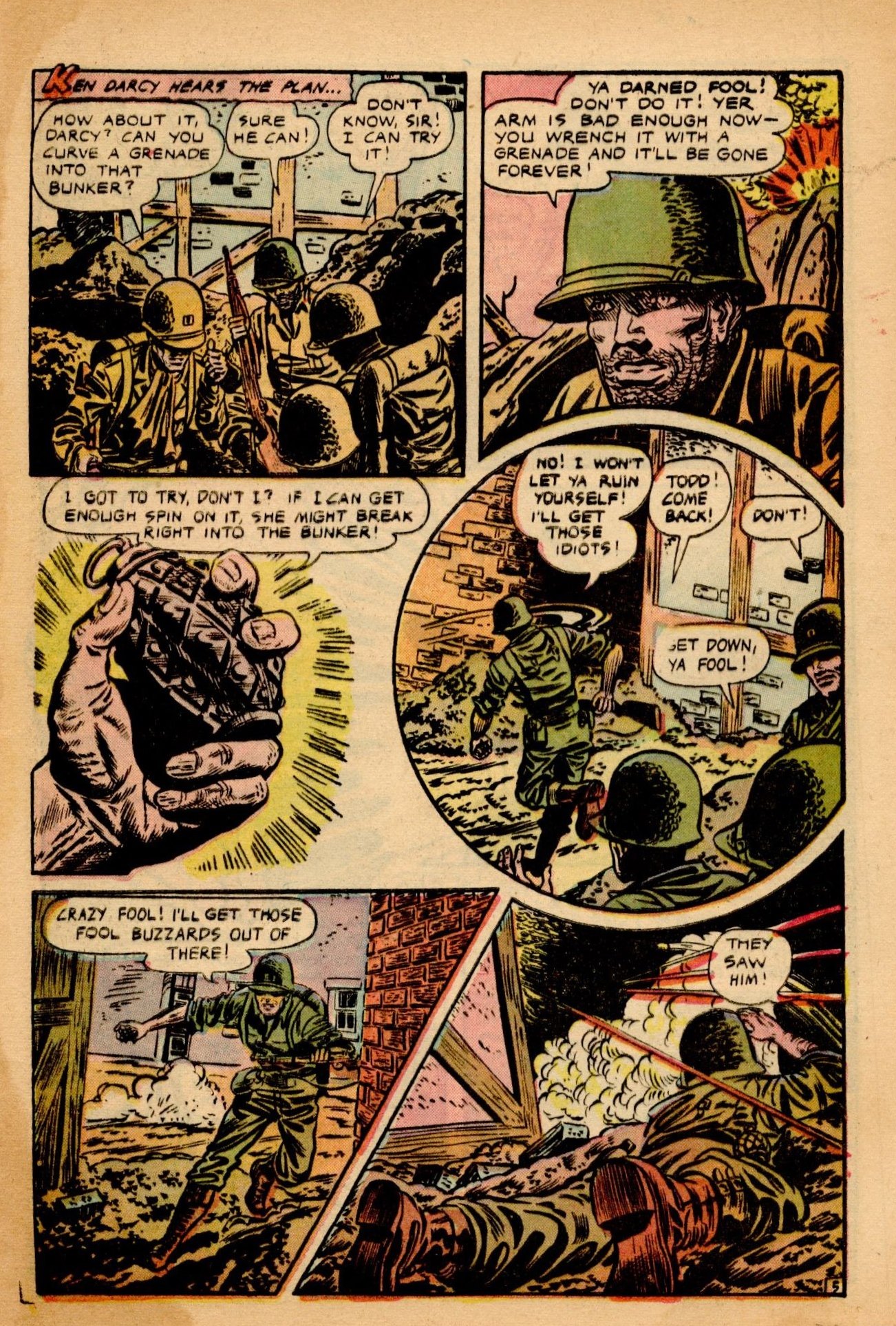 Read online G.I. in Battle (1957) comic -  Issue #1 - 33