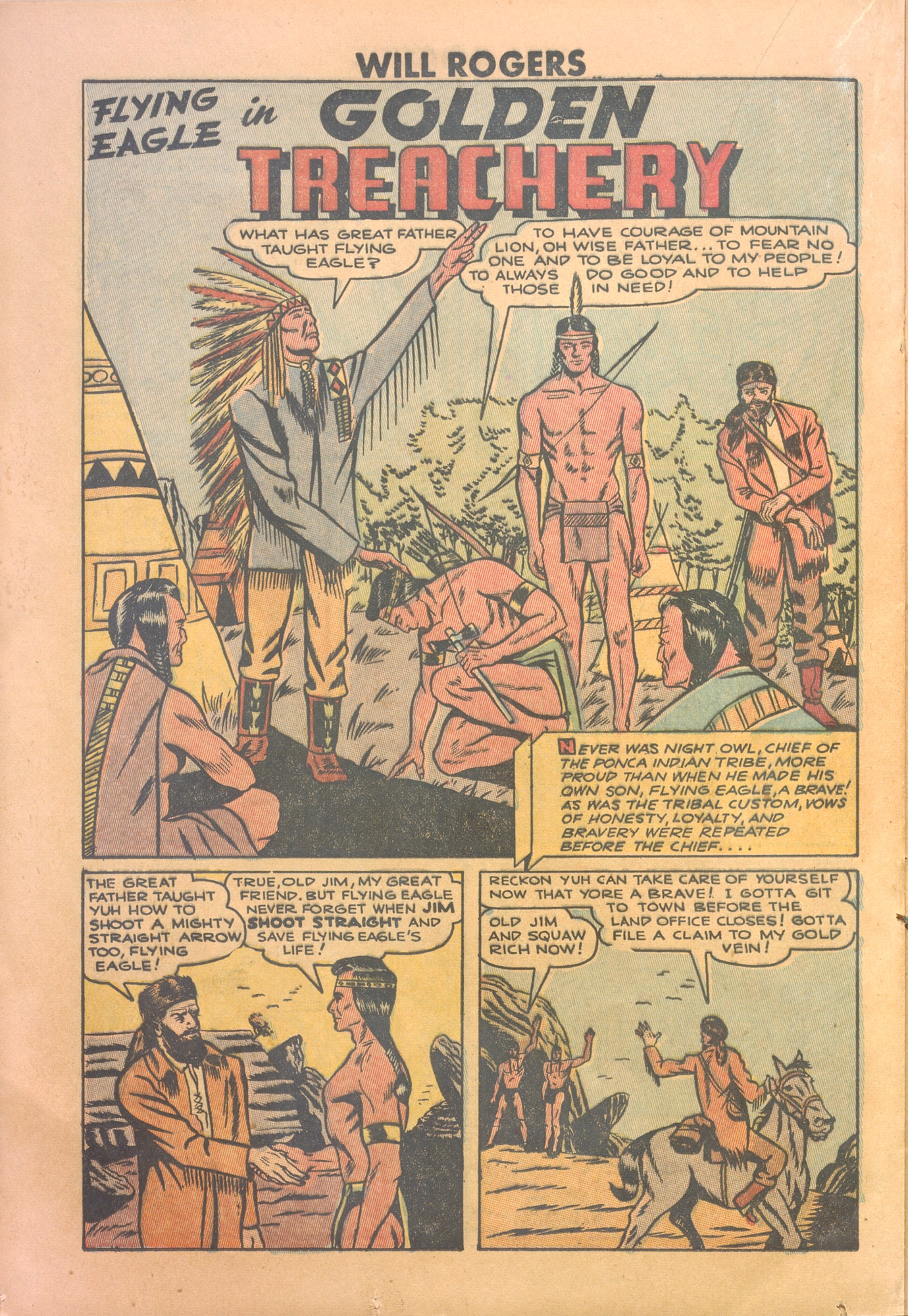 Read online Will Rogers Western comic -  Issue #5 - 20