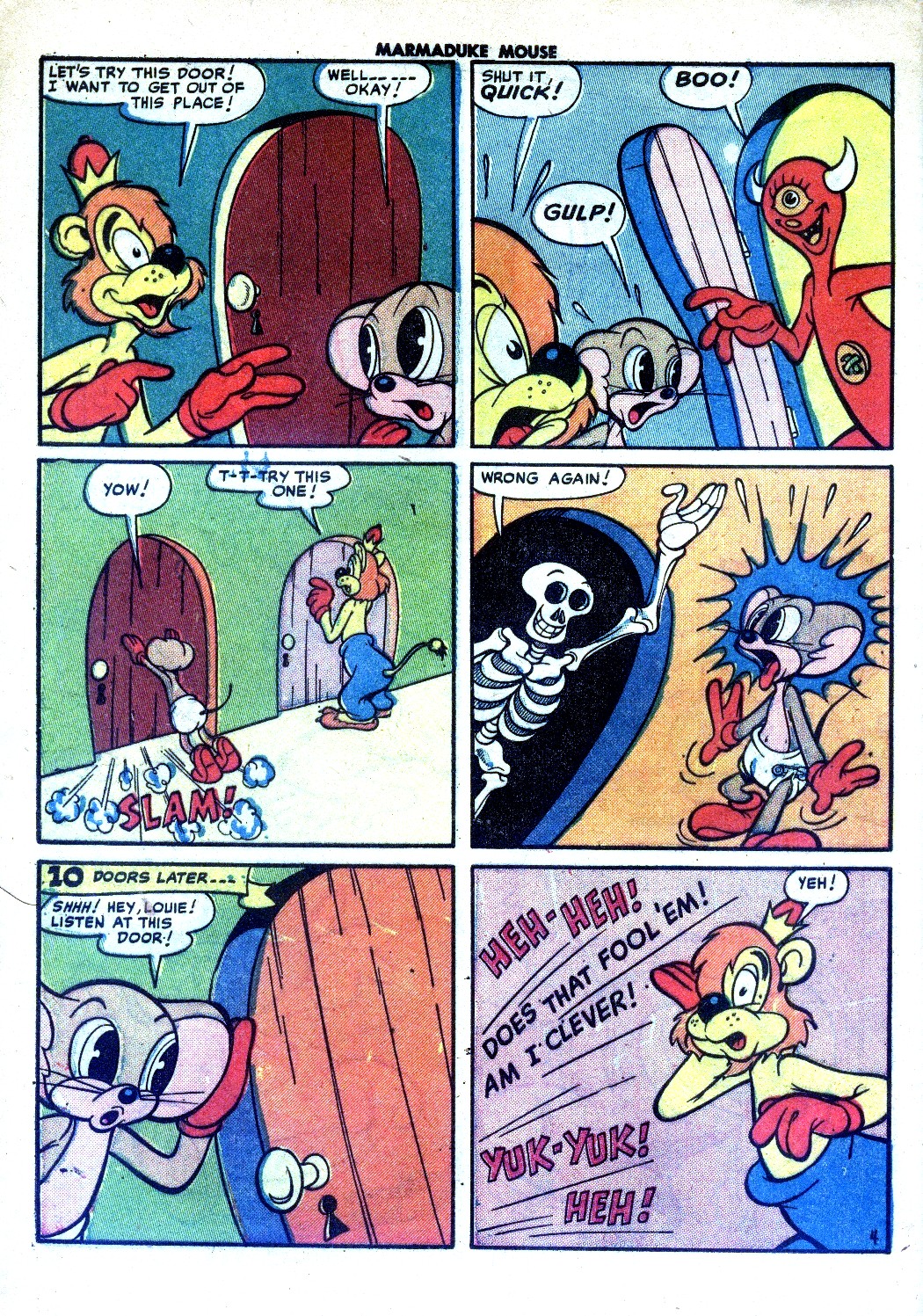 Read online Marmaduke Mouse comic -  Issue #26 - 32