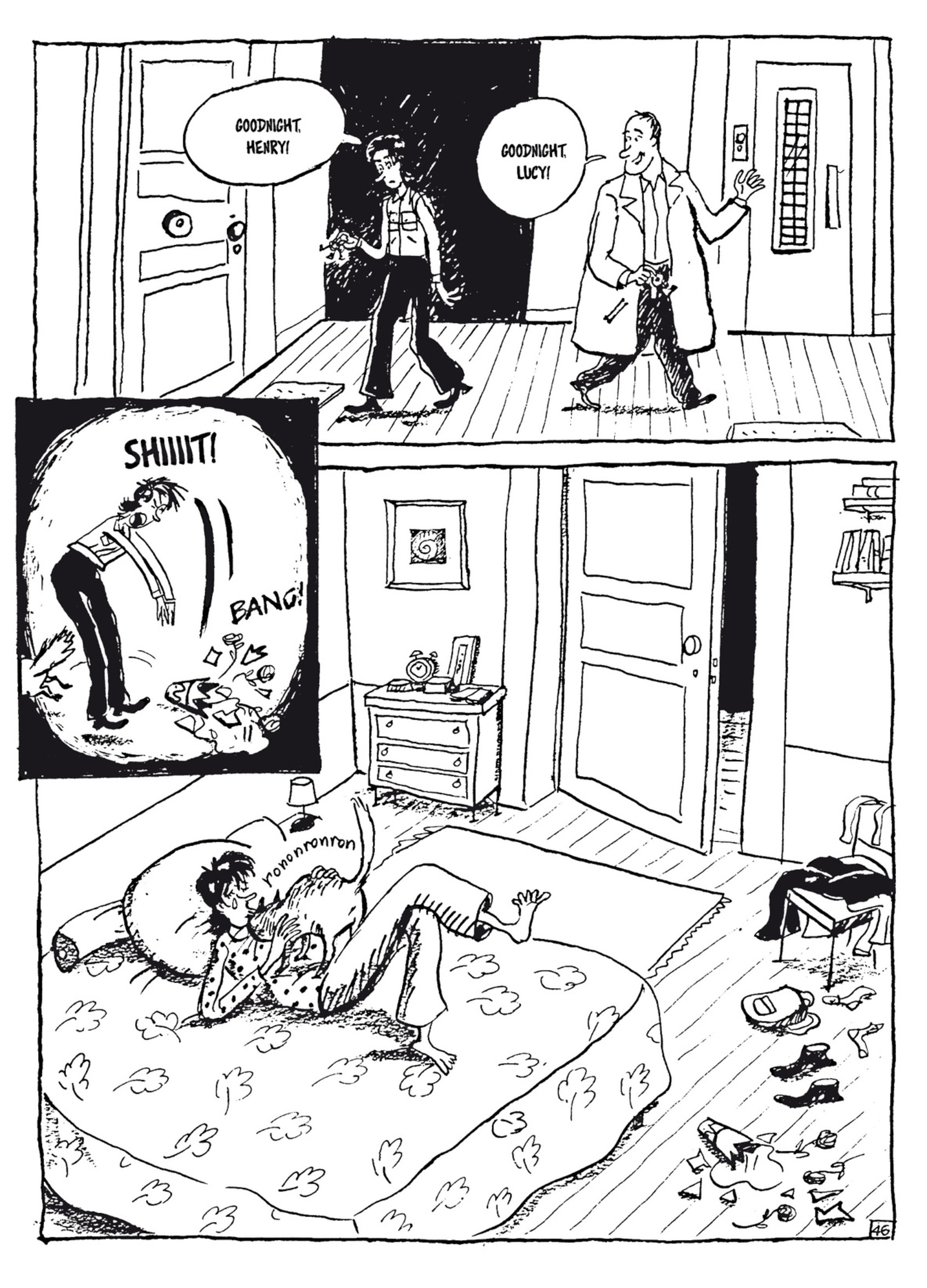 Read online Bluesy Lucy - The Existential Chronicles of a Thirtysomething comic -  Issue #1 - 47