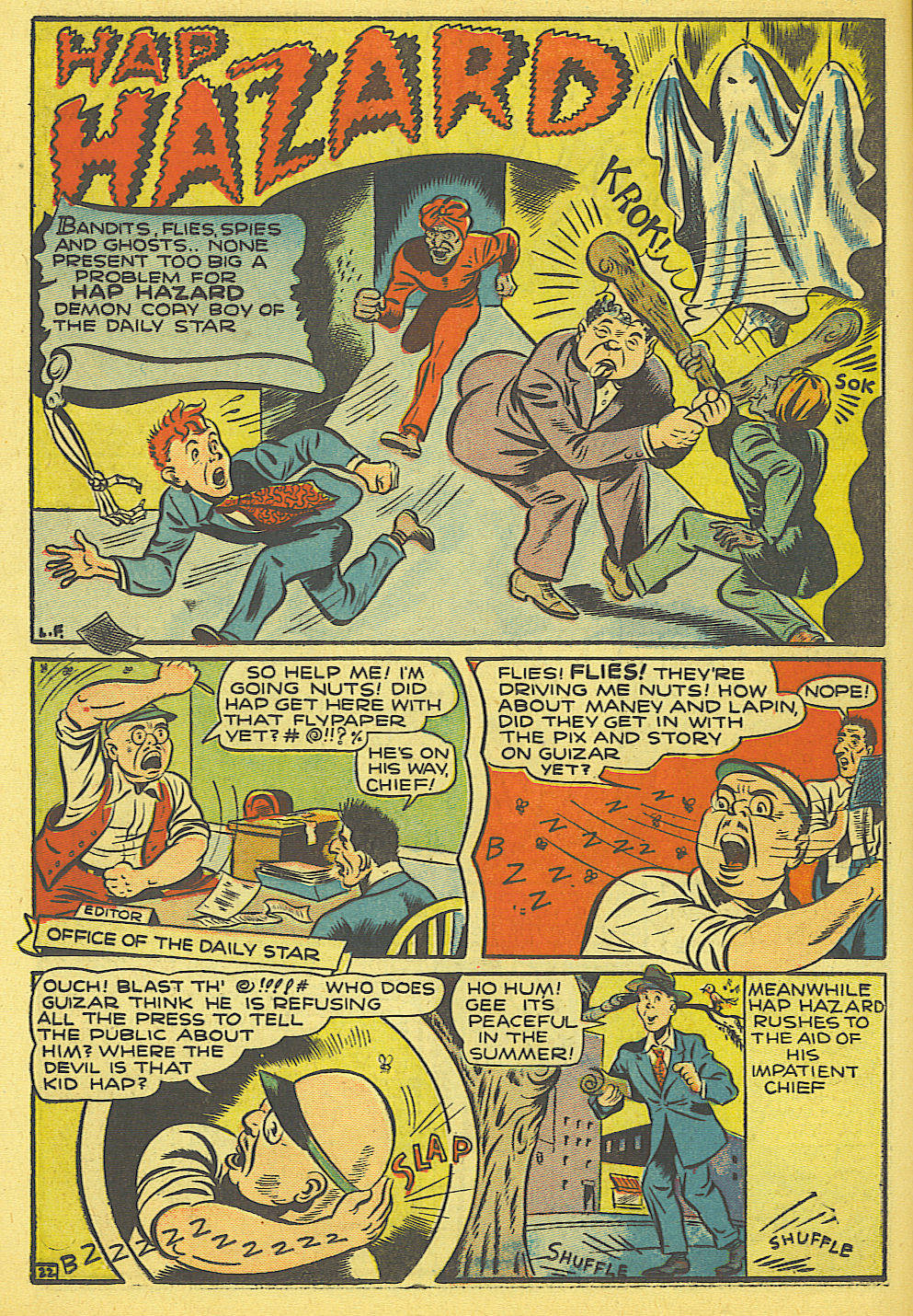 Read online Super-Mystery Comics comic -  Issue #18 - 23