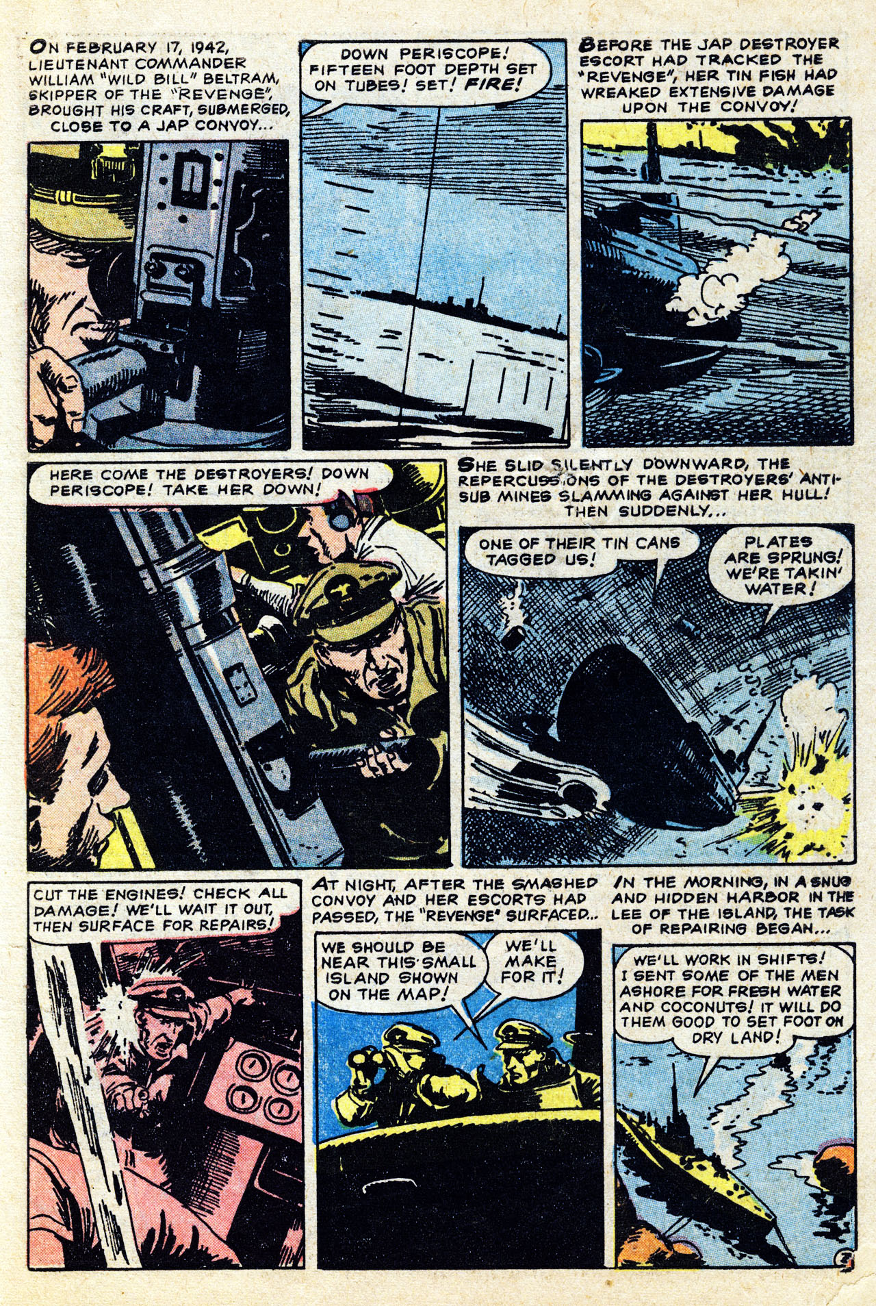 Read online Navy Action (1957) comic -  Issue #18 - 5