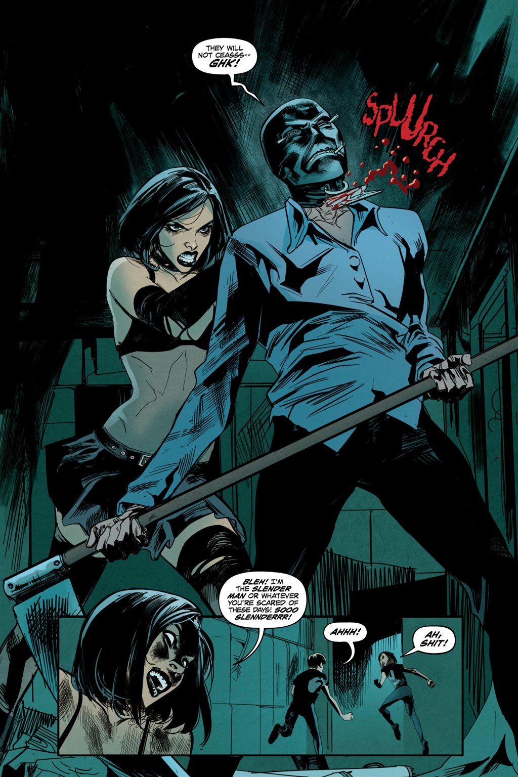 Read online Hack/Slash Omnibus: The Crossovers comic -  Issue # TPB (Part 3) - 61