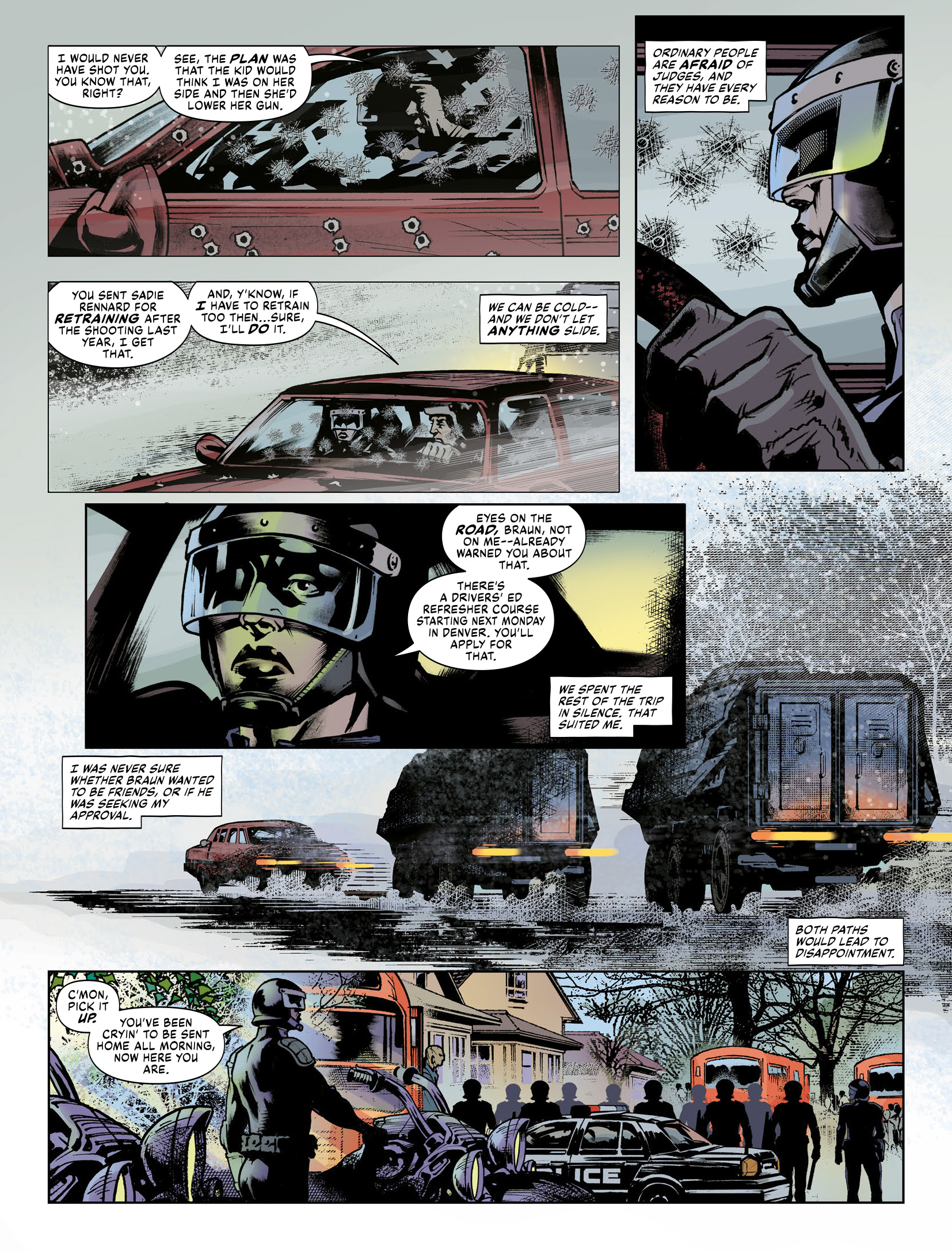 Read online Judge Dredd Megazine (Vol. 5) comic -  Issue #457 - 124