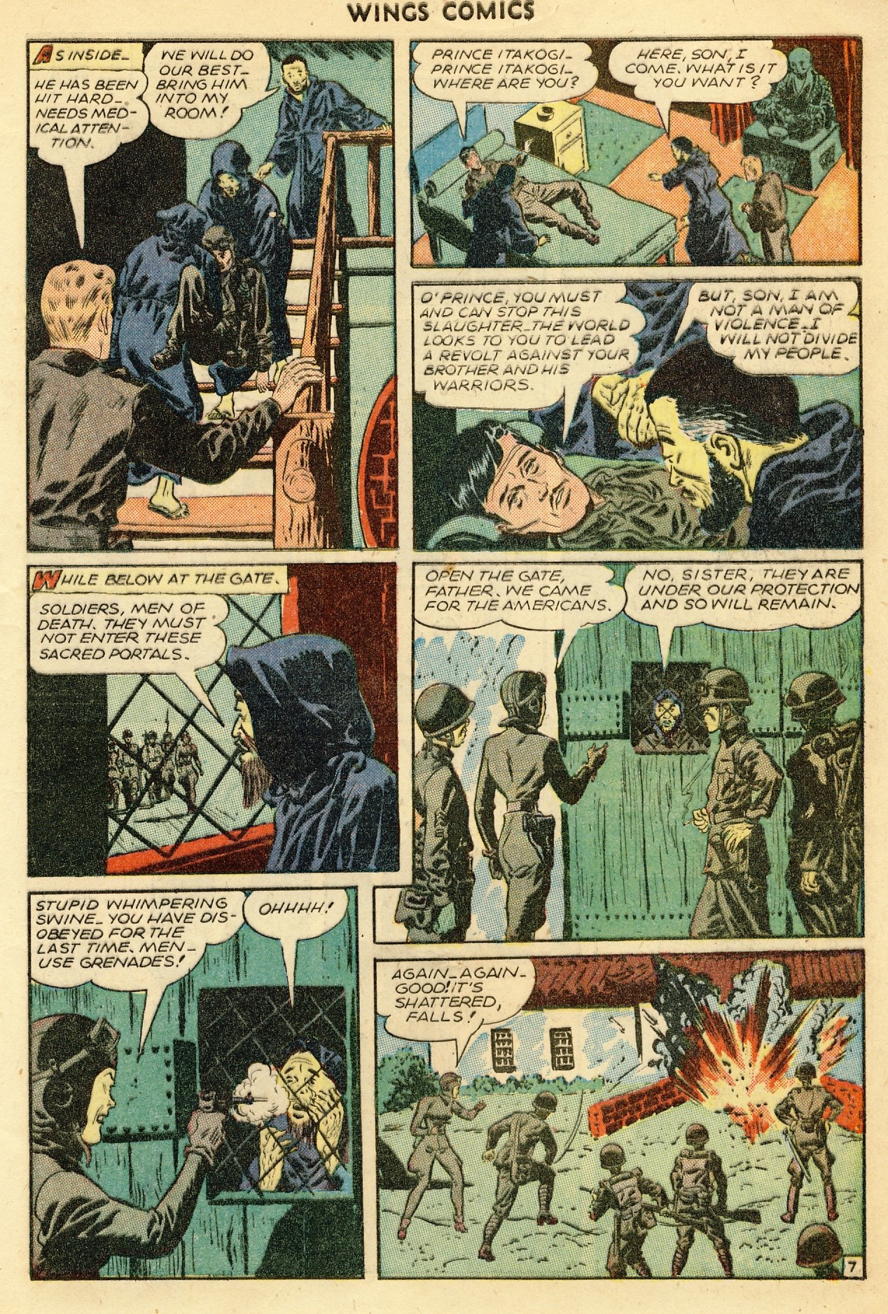 Read online Wings Comics comic -  Issue #64 - 9