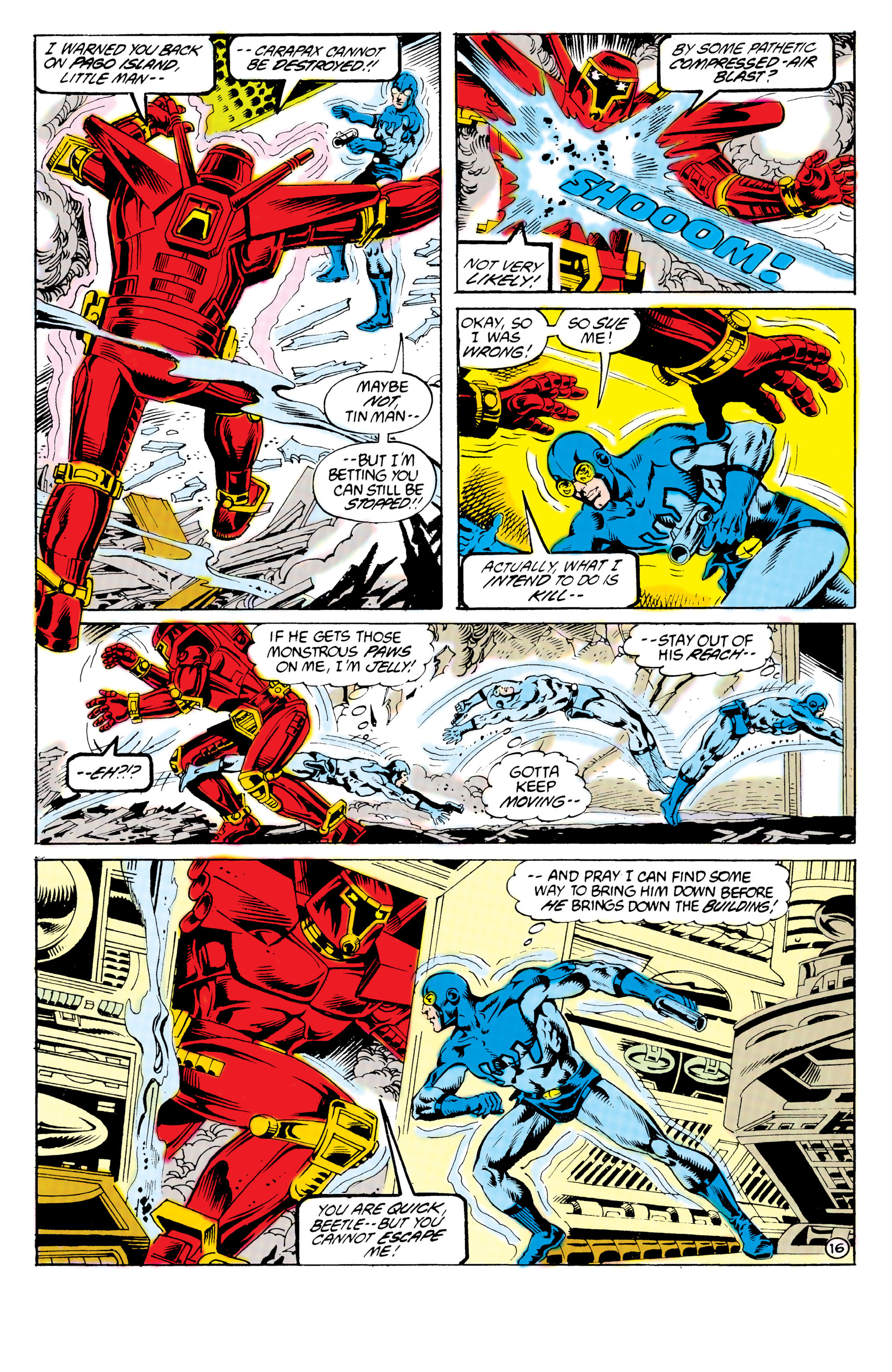 Read online Blue Beetle (1986) comic -  Issue #24 - 17