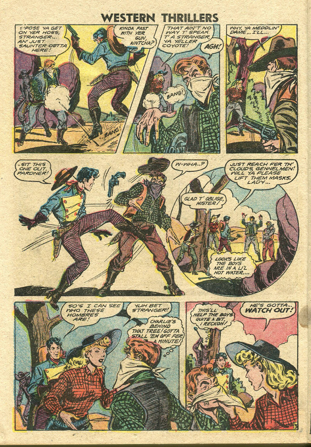 Read online Western Thrillers (1948) comic -  Issue #3 - 26