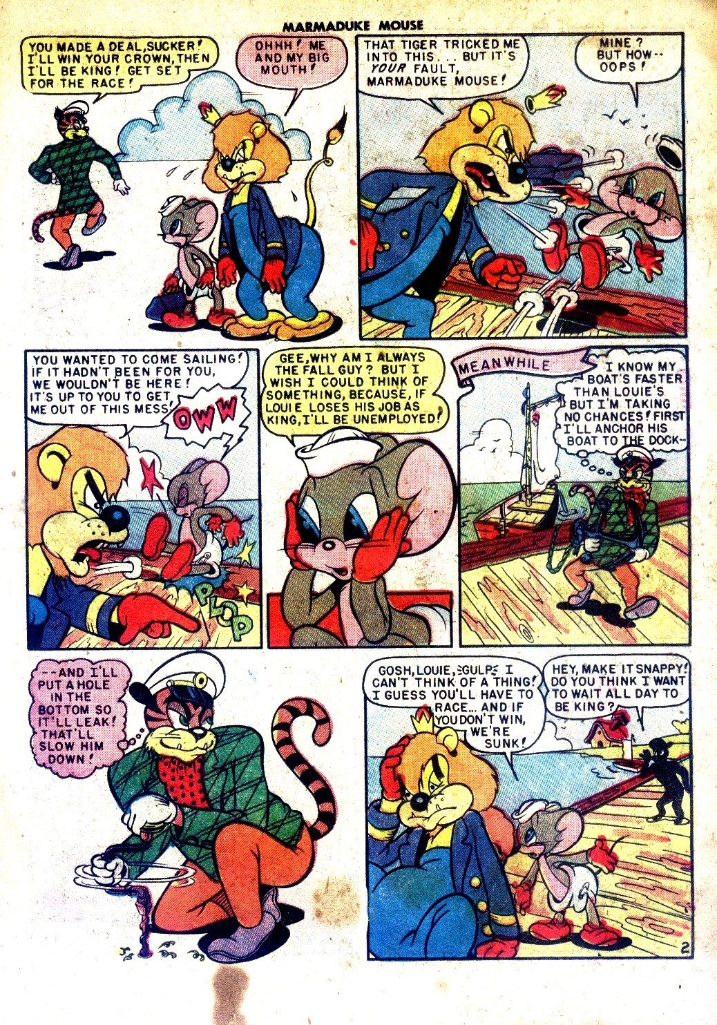 Read online Marmaduke Mouse comic -  Issue #17 - 17