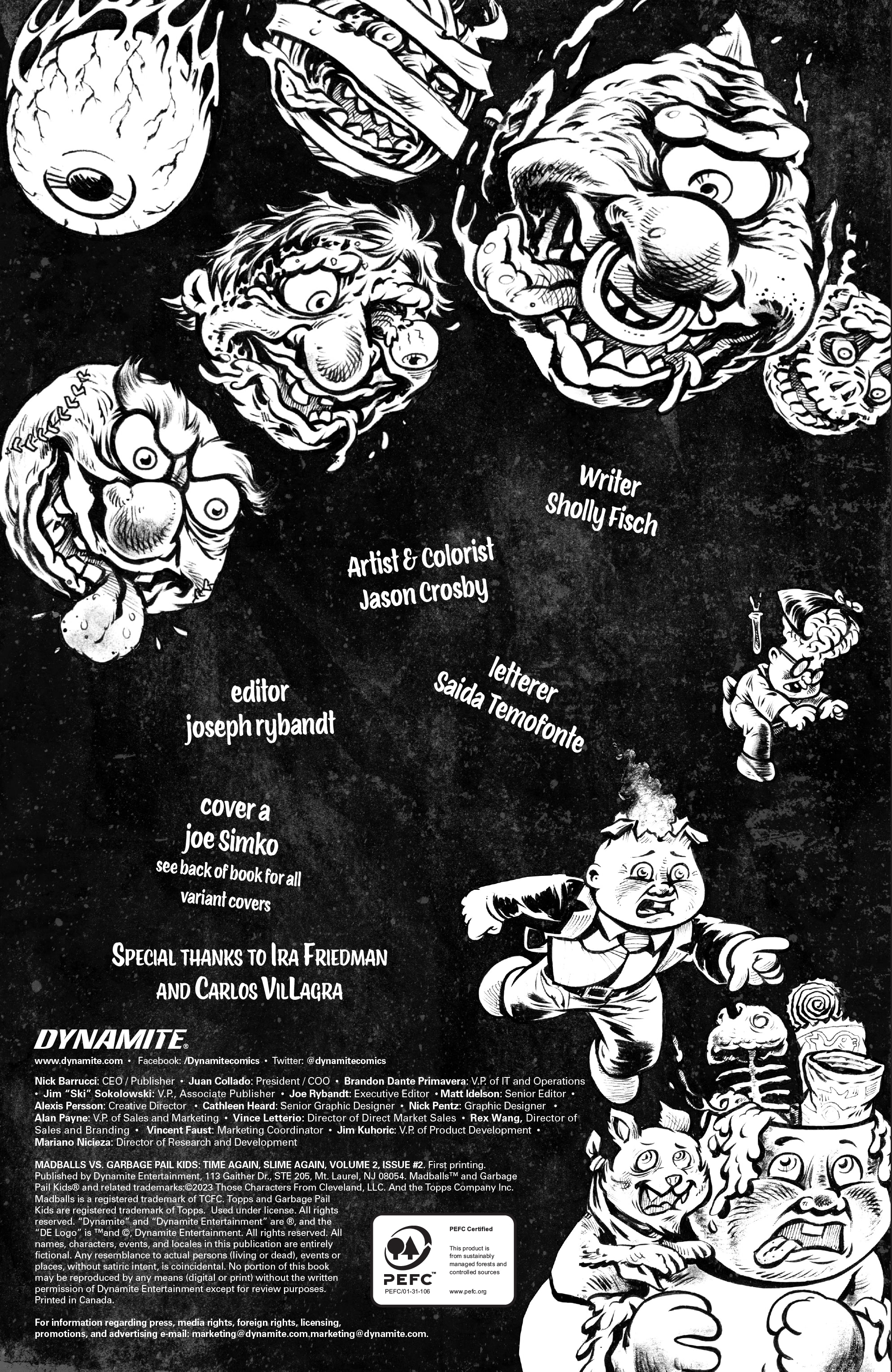Read online Madballs vs Garbage Pail Kids – Time Again, Slime Again comic -  Issue #2 - 4