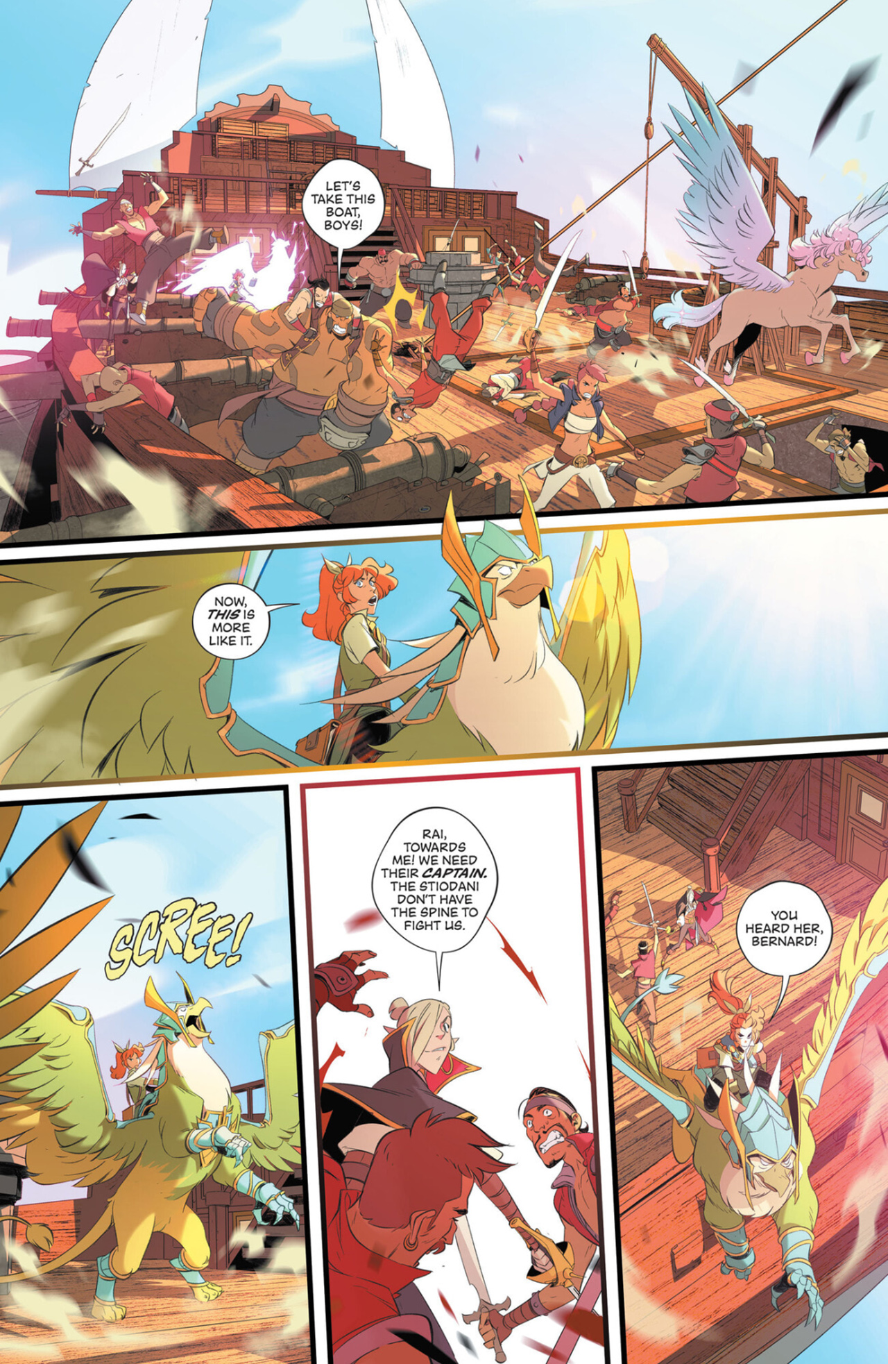 Read online Summoners War: Awakening comic -  Issue #3 - 4