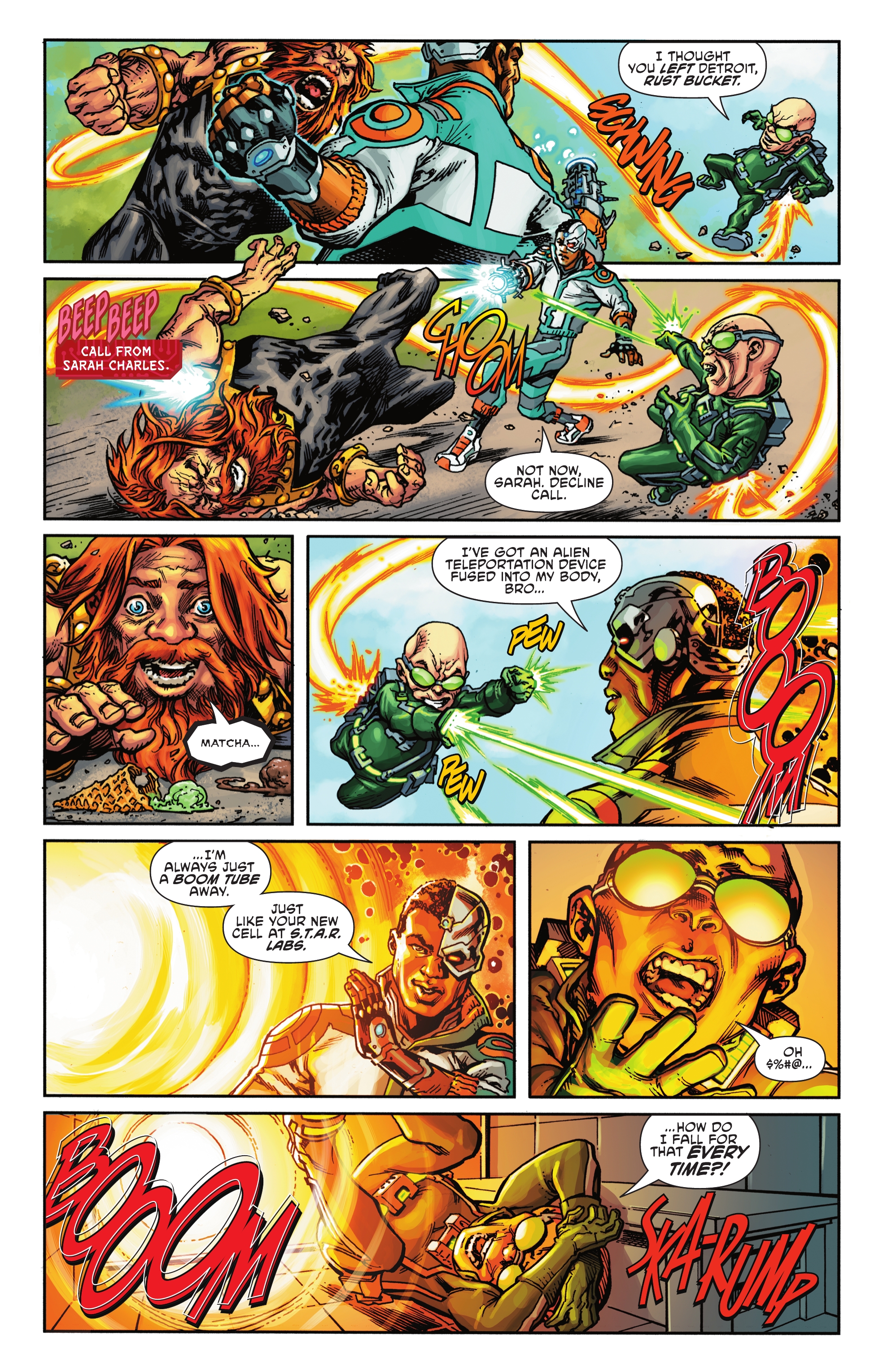 Read online Cyborg (2023) comic -  Issue #1 - 5