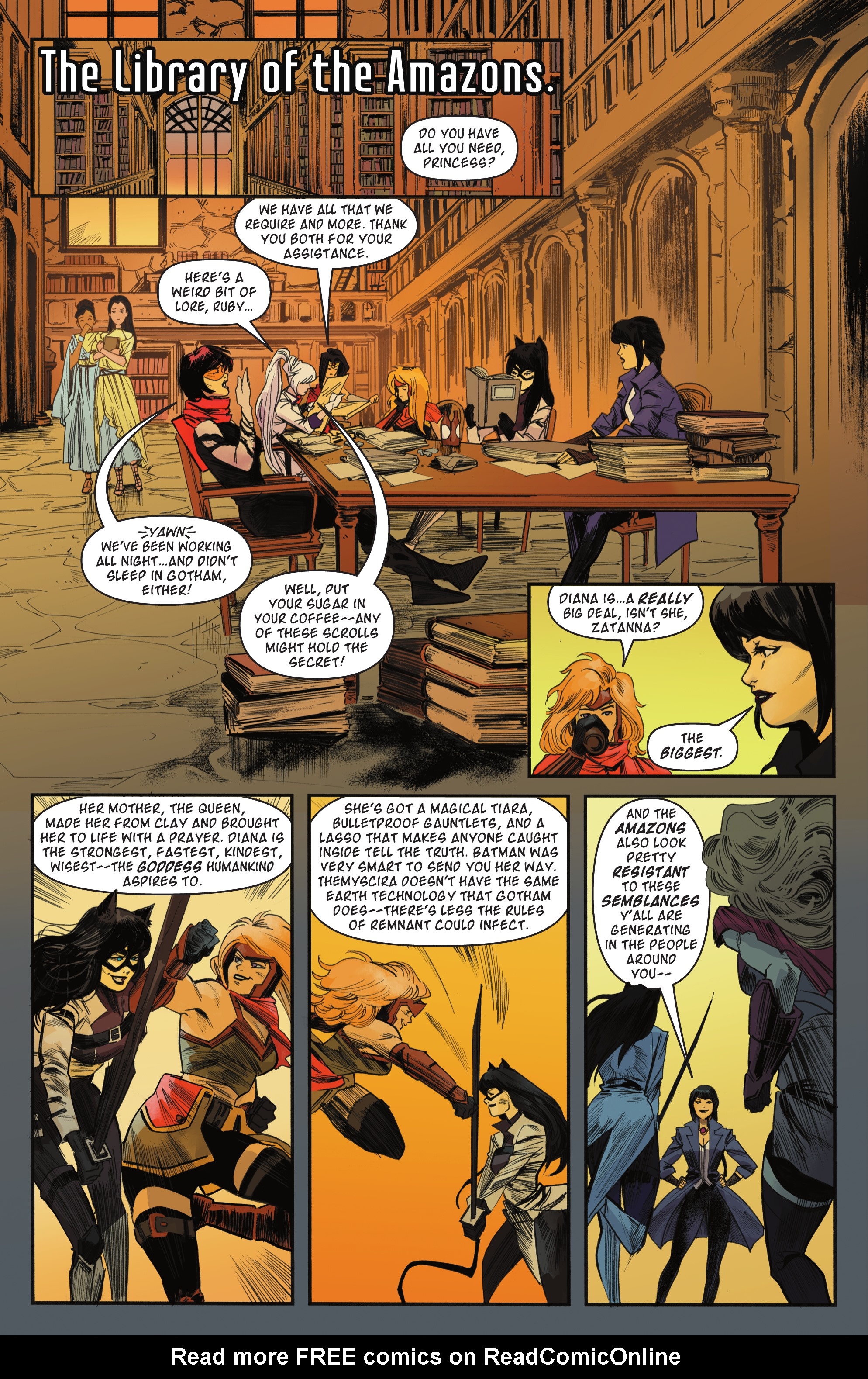 Read online DC/RWBY comic -  Issue #3 - 13