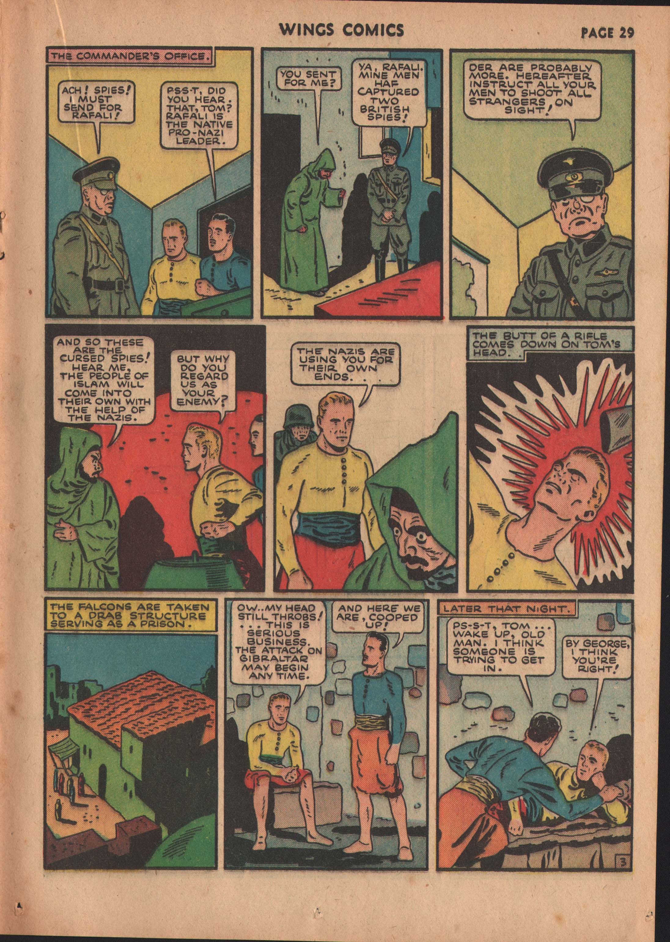 Read online Wings Comics comic -  Issue #13 - 31