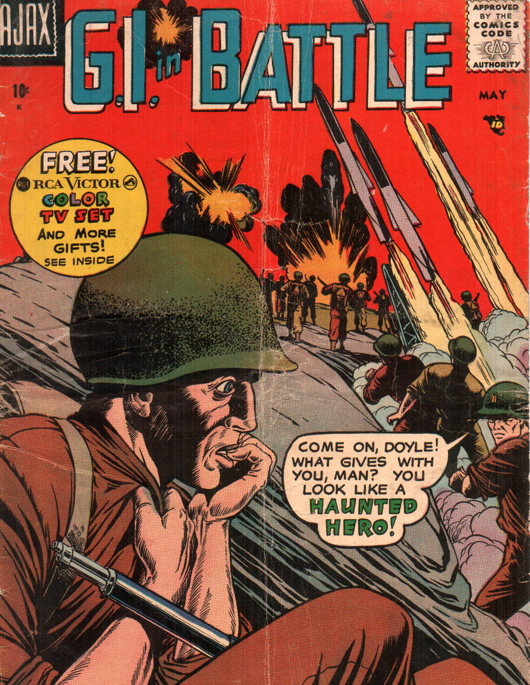 Read online G.I. in Battle (1957) comic -  Issue #6 - 1