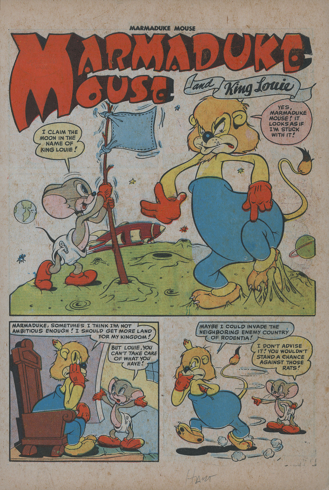 Read online Marmaduke Mouse comic -  Issue #15 - 3