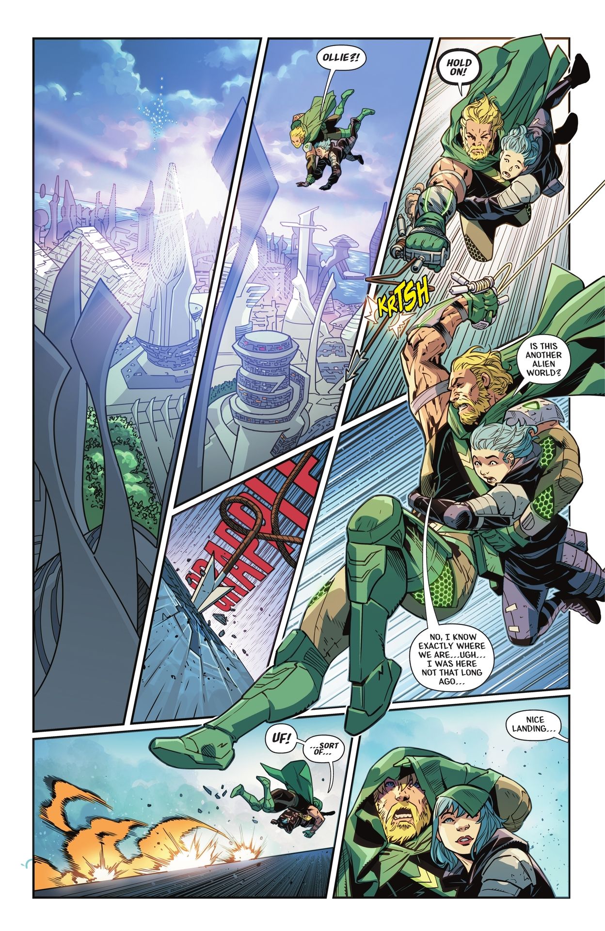 Read online Green Arrow (2023) comic -  Issue #3 - 3