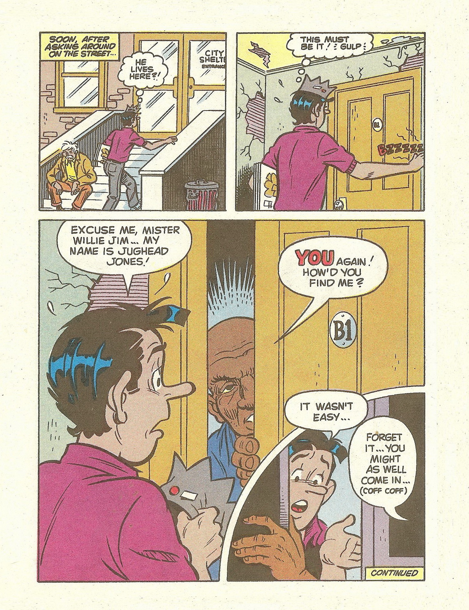 Read online Jughead Jones Comics Digest comic -  Issue #77 - 56