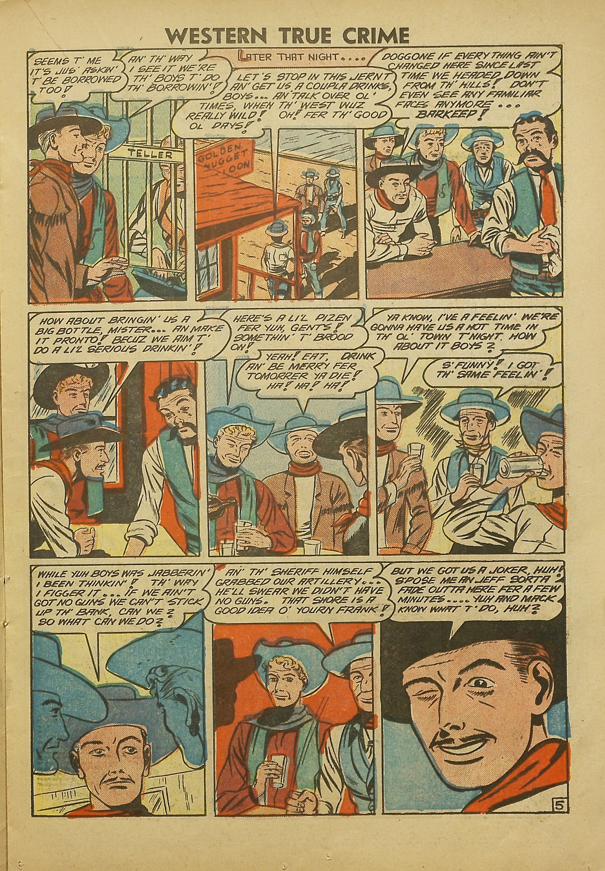 Read online Western True Crime comic -  Issue #3 - 17