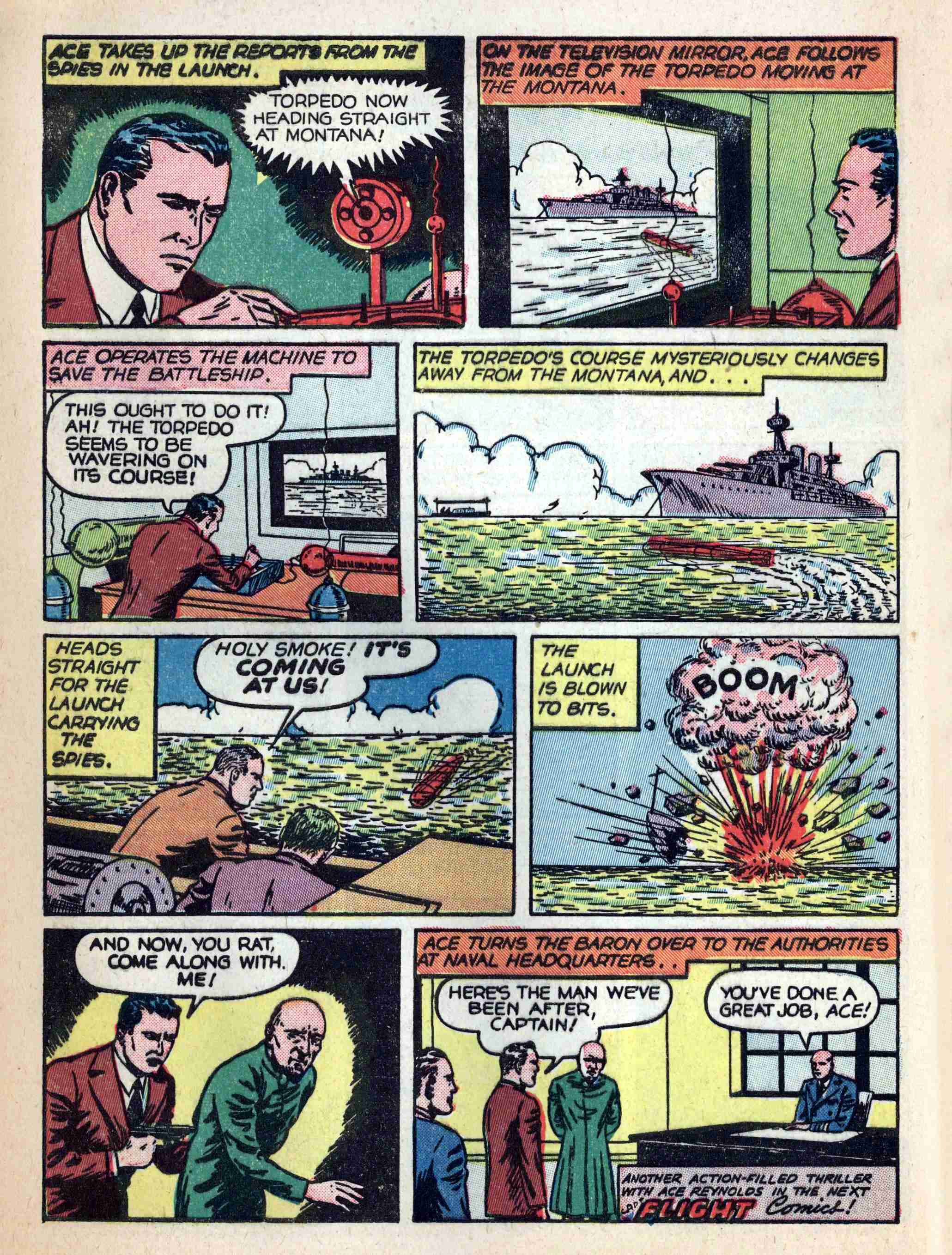 Read online Captain Flight Comics comic -  Issue #4 - 40