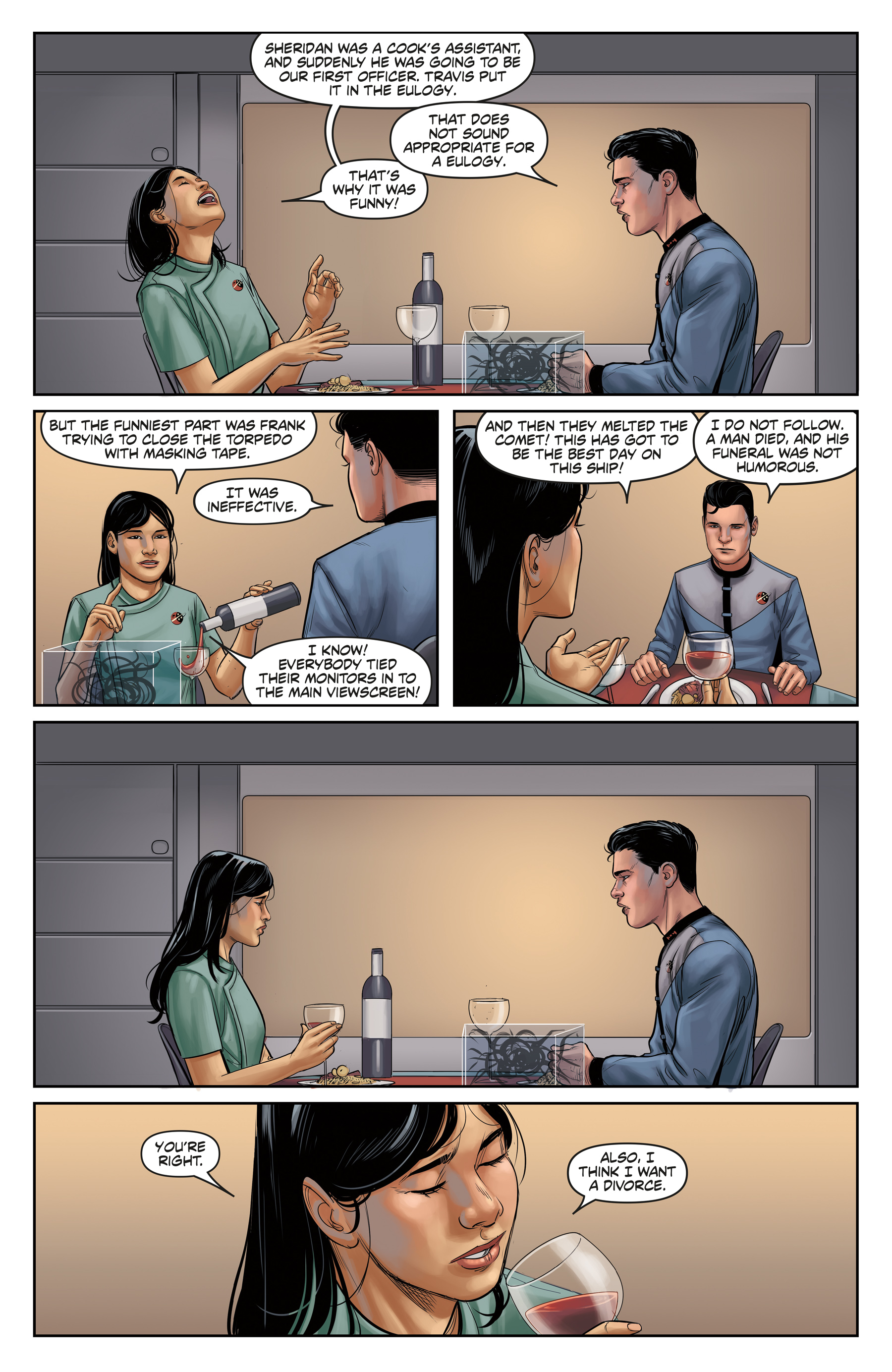 Read online Space Job comic -  Issue #4 - 12