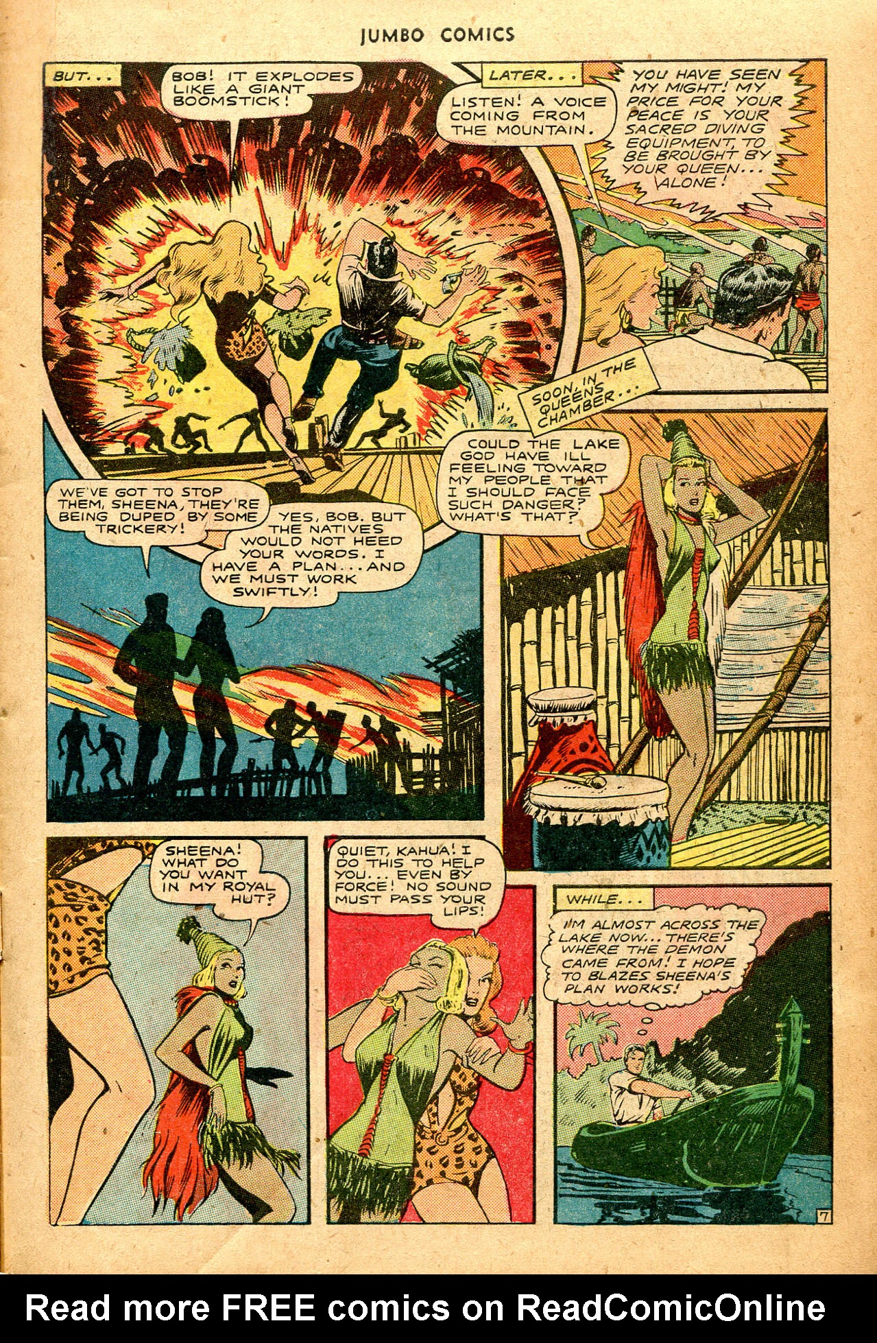 Read online Jumbo Comics comic -  Issue #85 - 11