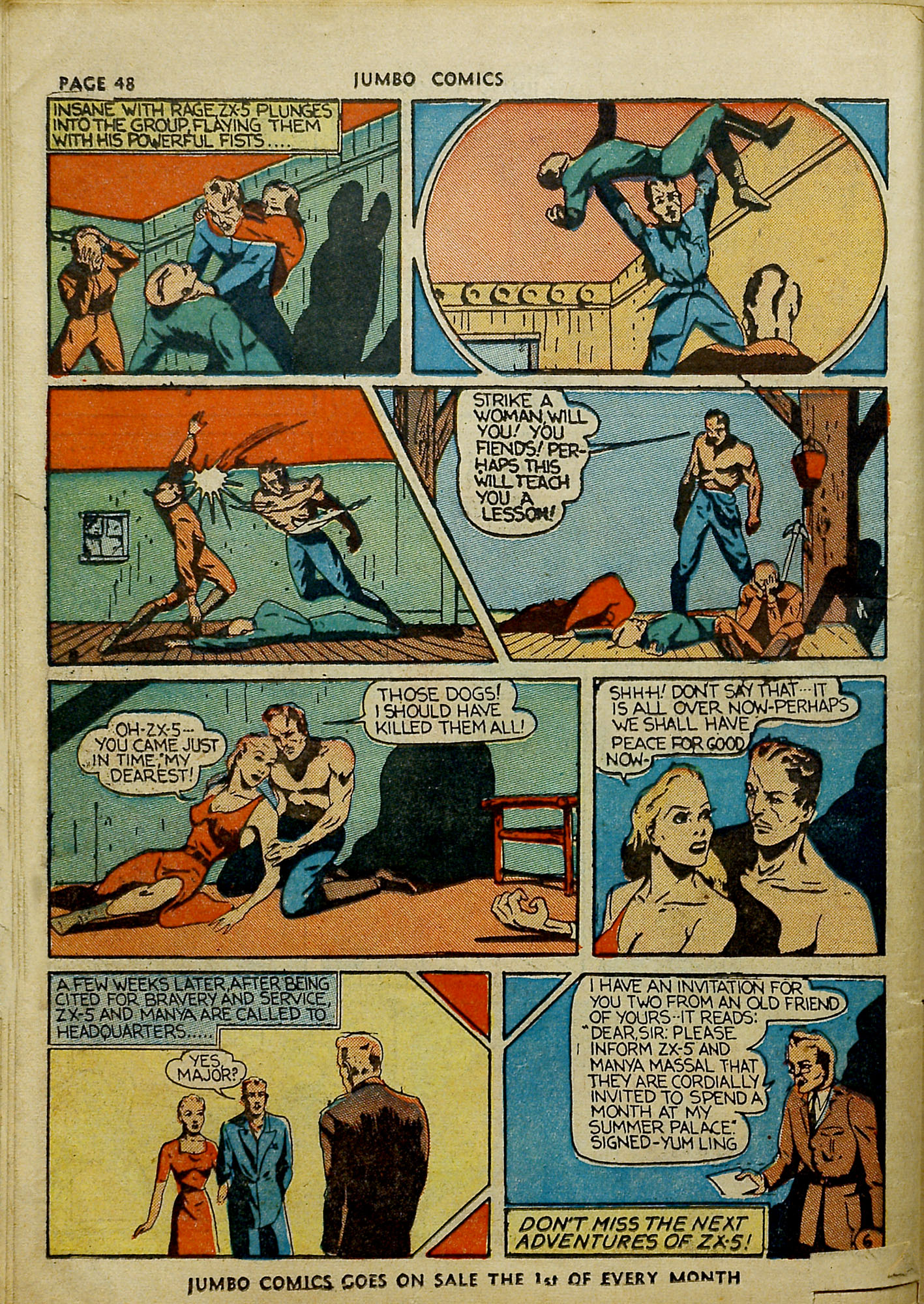 Read online Jumbo Comics comic -  Issue #13 - 50