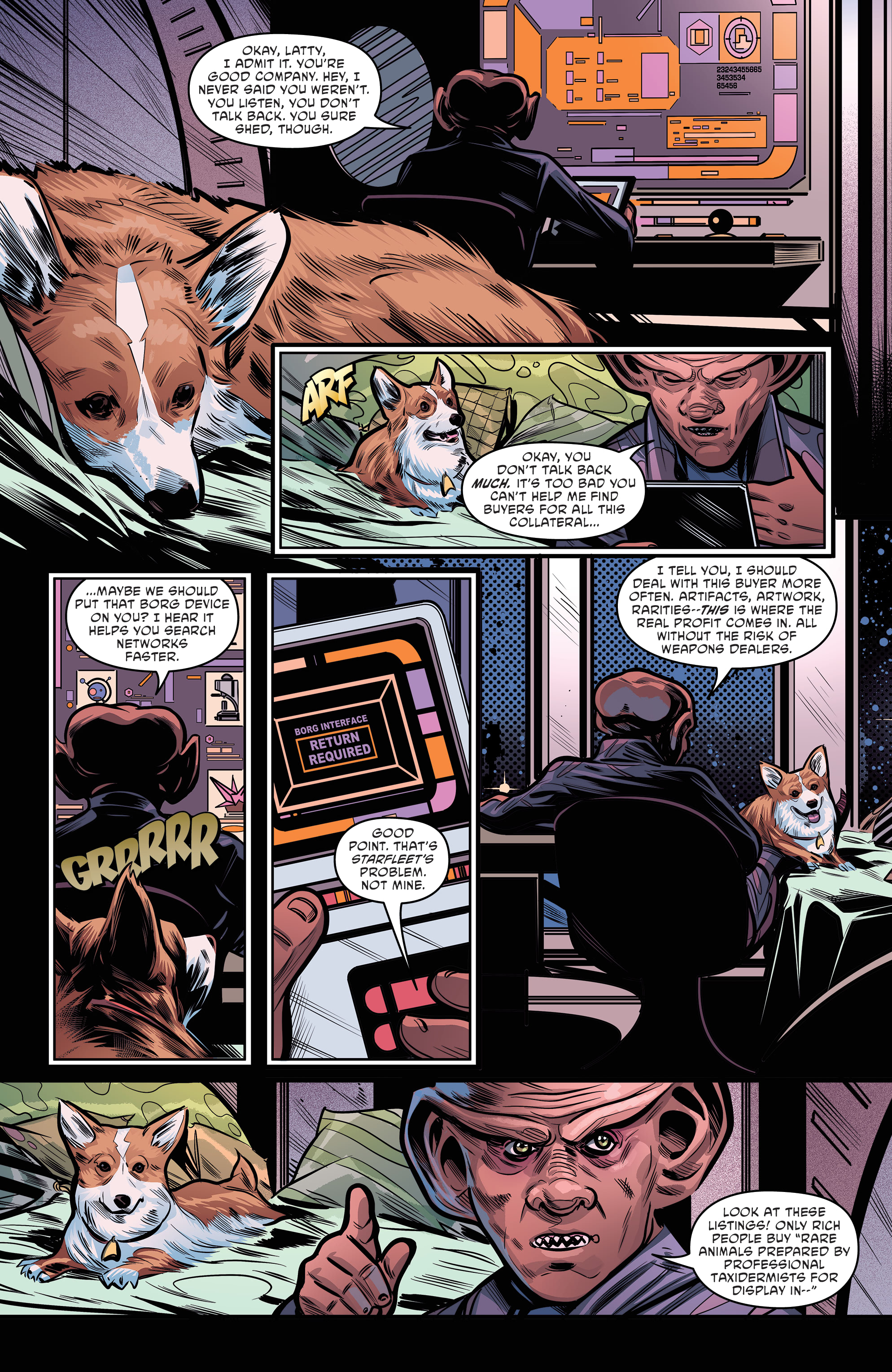 Read online Star Trek: Deep Space Nine - The Dog of War comic -  Issue #2 - 23