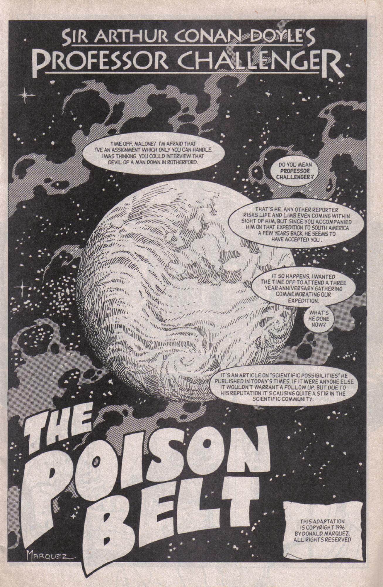 Read online Professor Challenger: The Poison Belt comic -  Issue # Full - 3