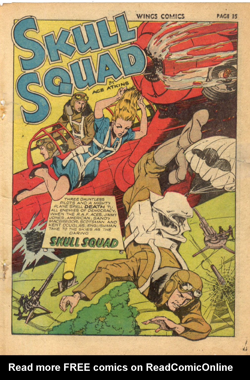 Read online Wings Comics comic -  Issue #21 - 37