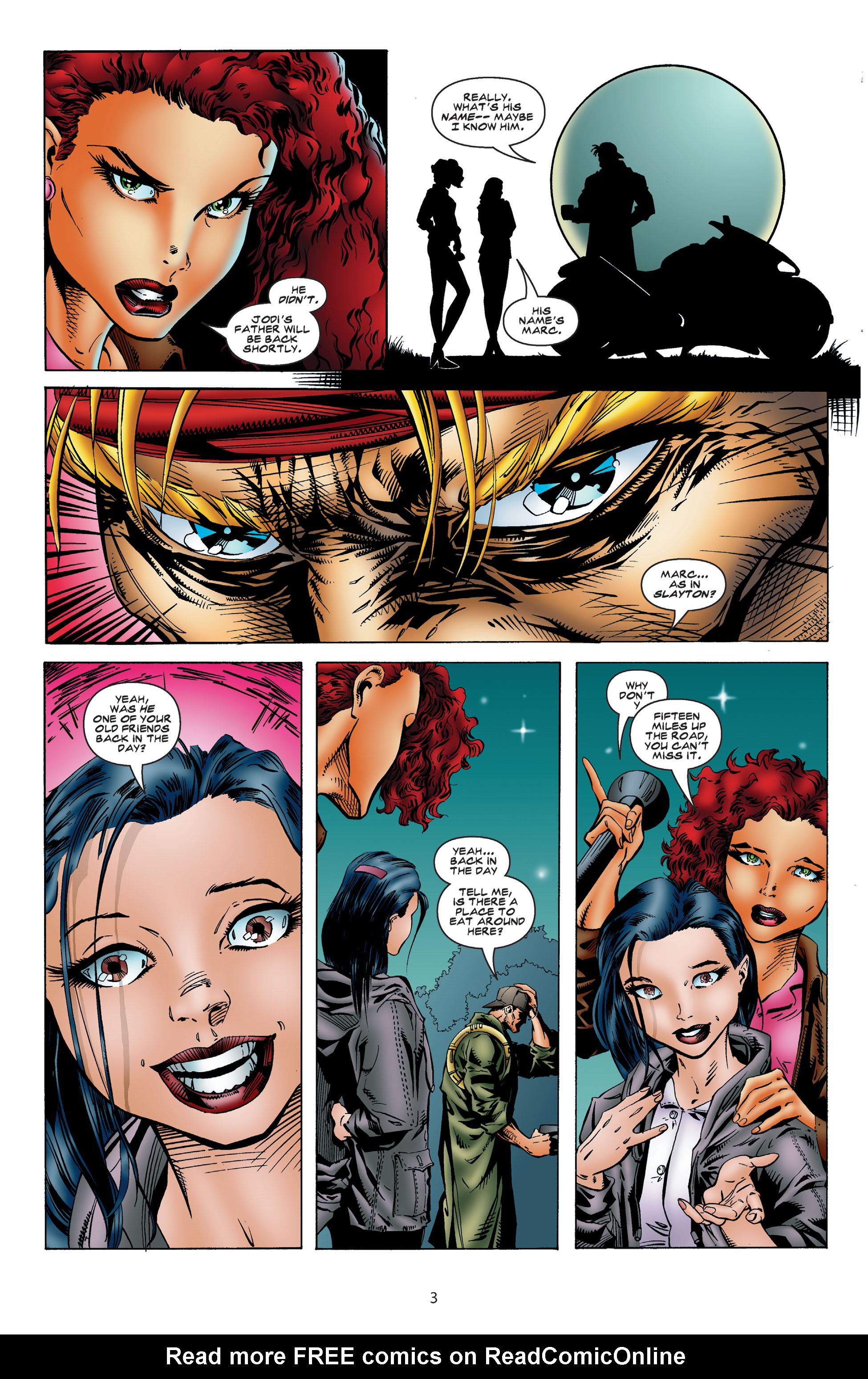 Read online Backlash comic -  Issue #16 - 4