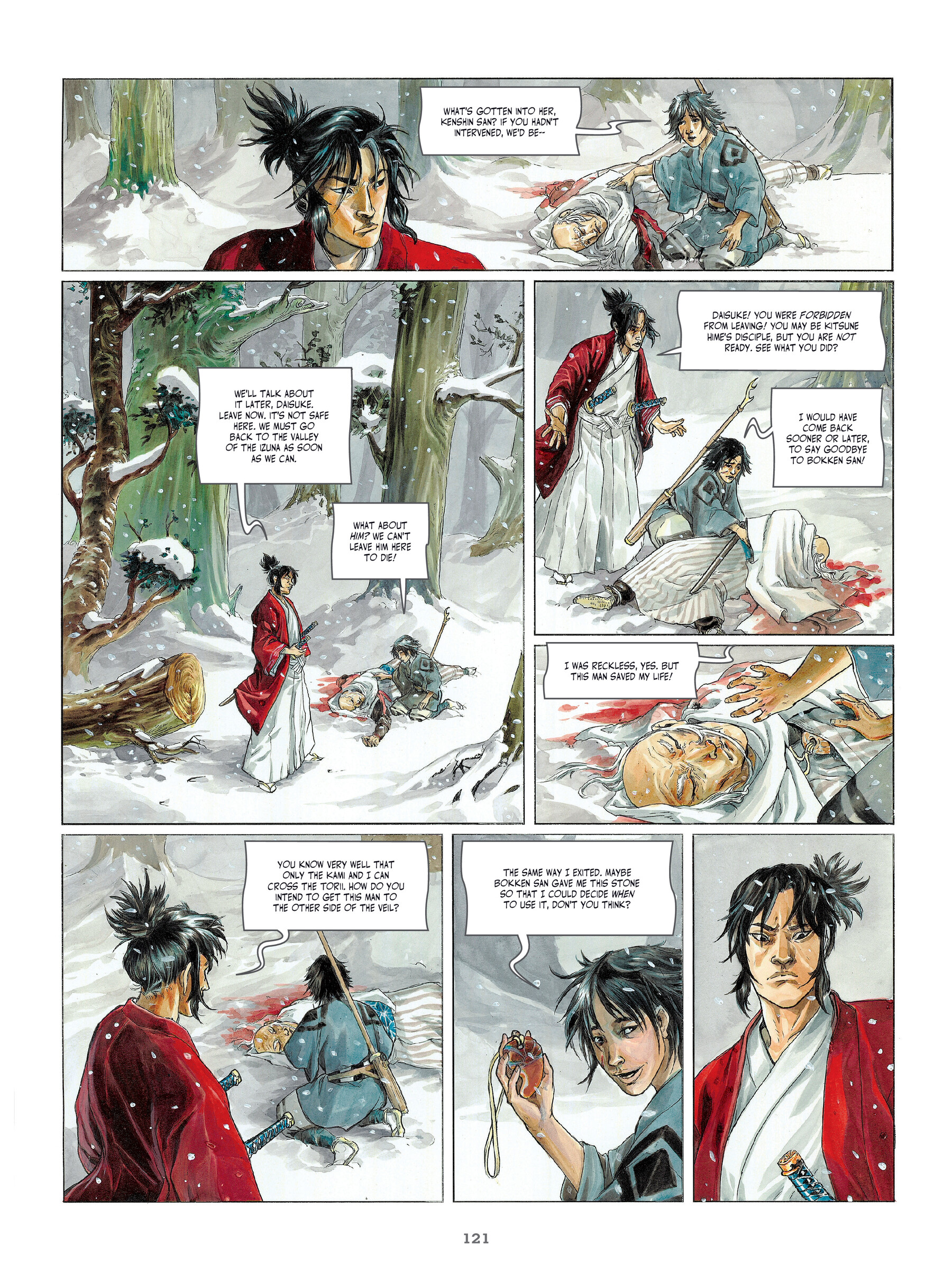Read online Legends of the Pierced Veil: Izuna comic -  Issue # TPB (Part 2) - 22