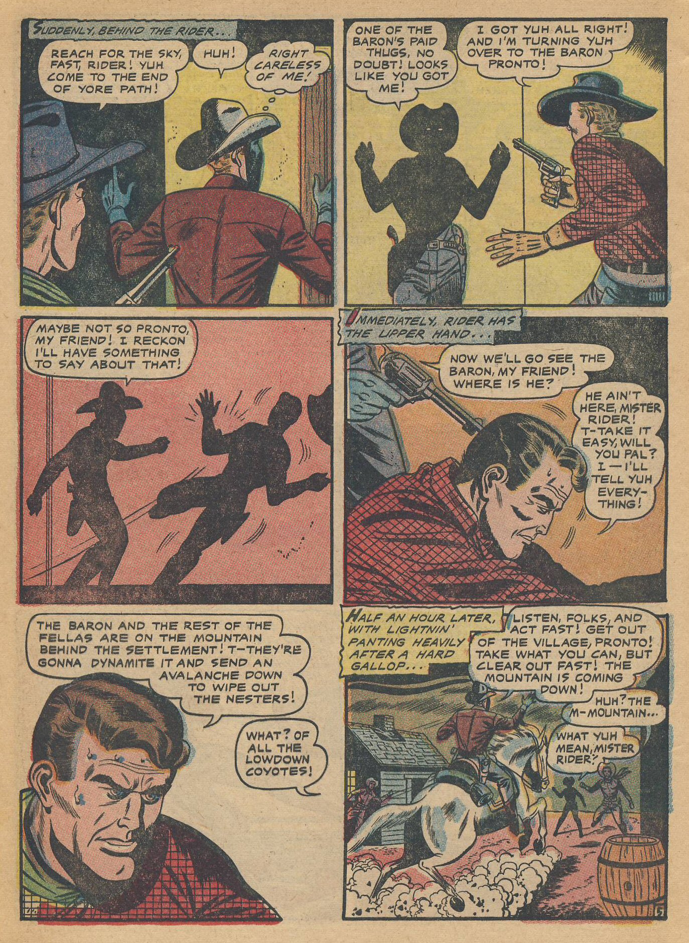 Read online Gunsmoke Trail comic -  Issue #2 - 8