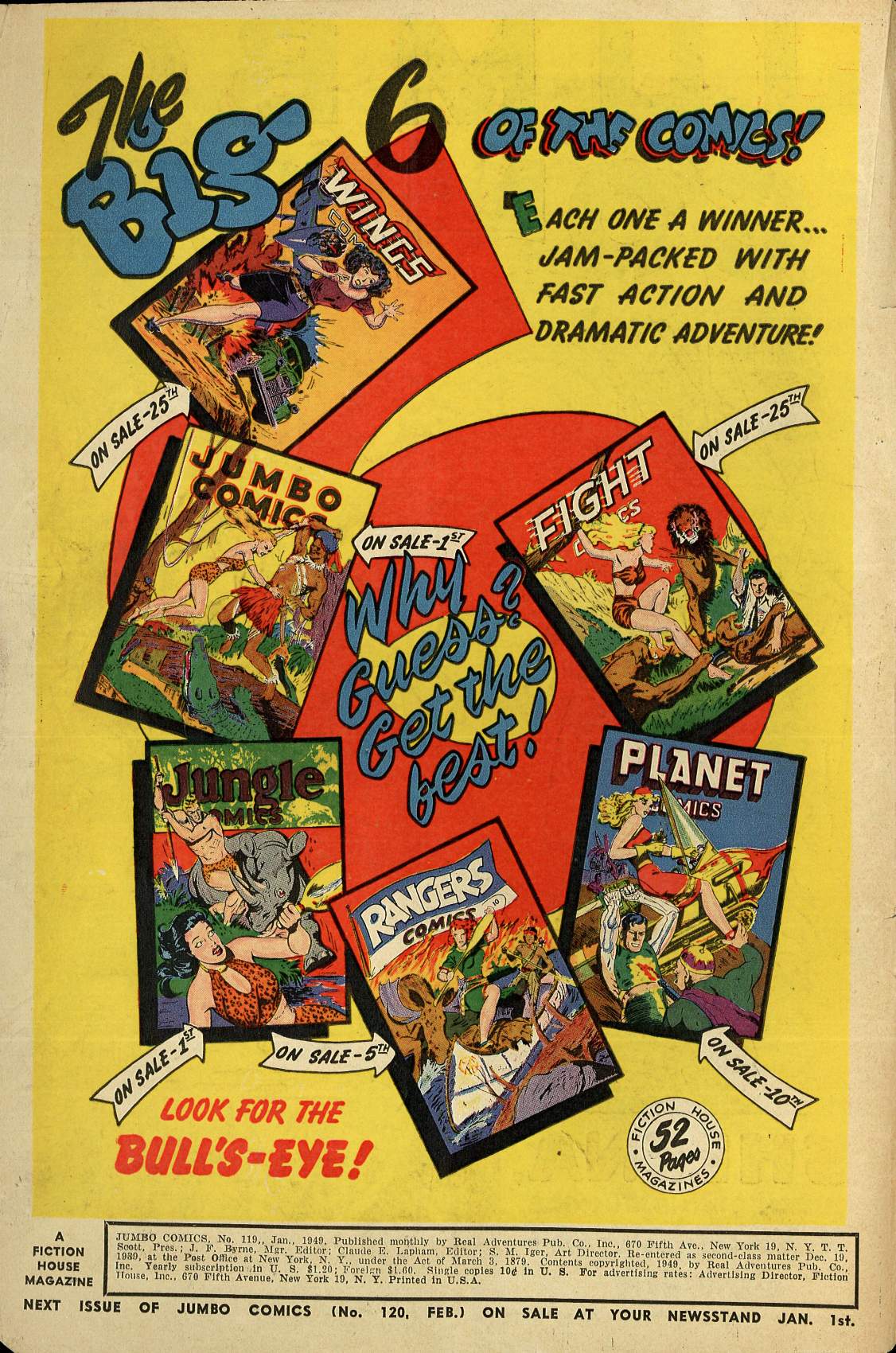 Read online Jumbo Comics comic -  Issue #119 - 2