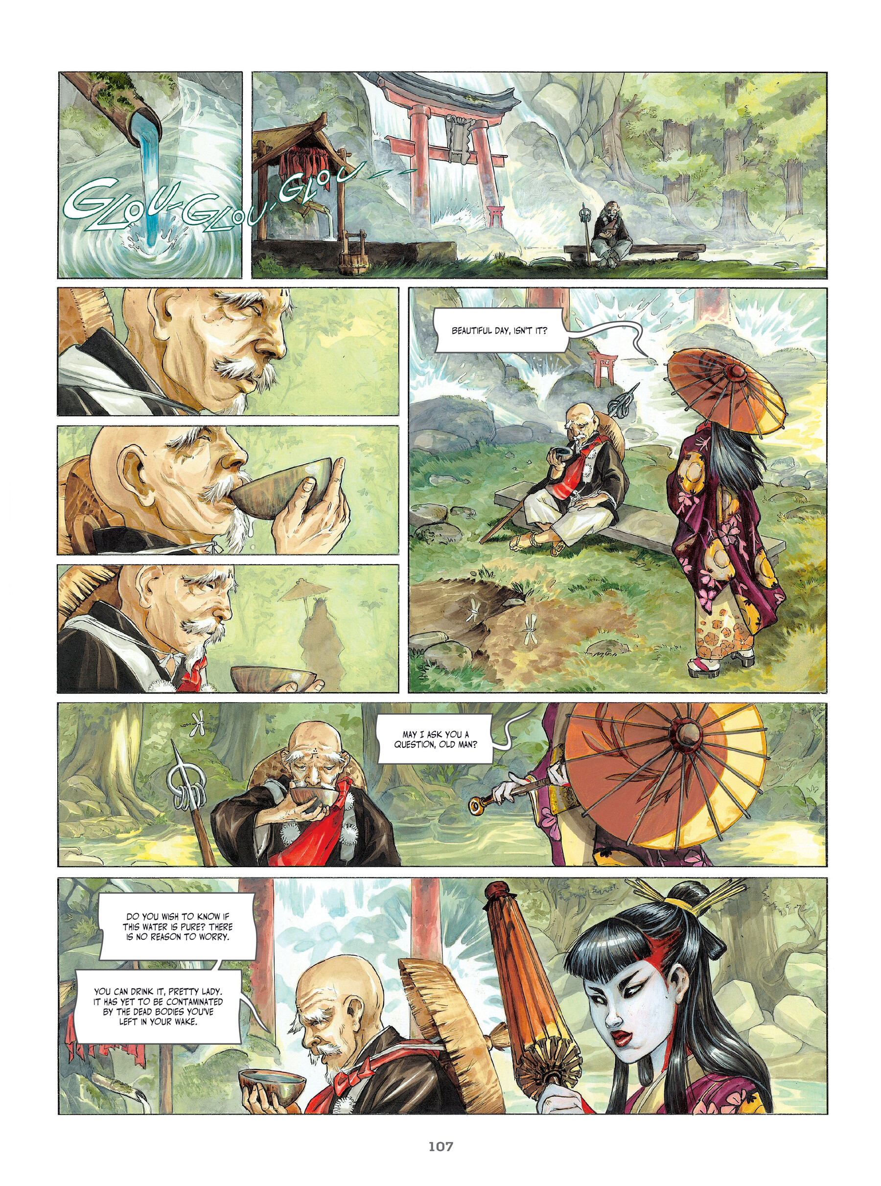Read online Legends of the Pierced Veil: Izuna comic -  Issue # TPB (Part 2) - 8