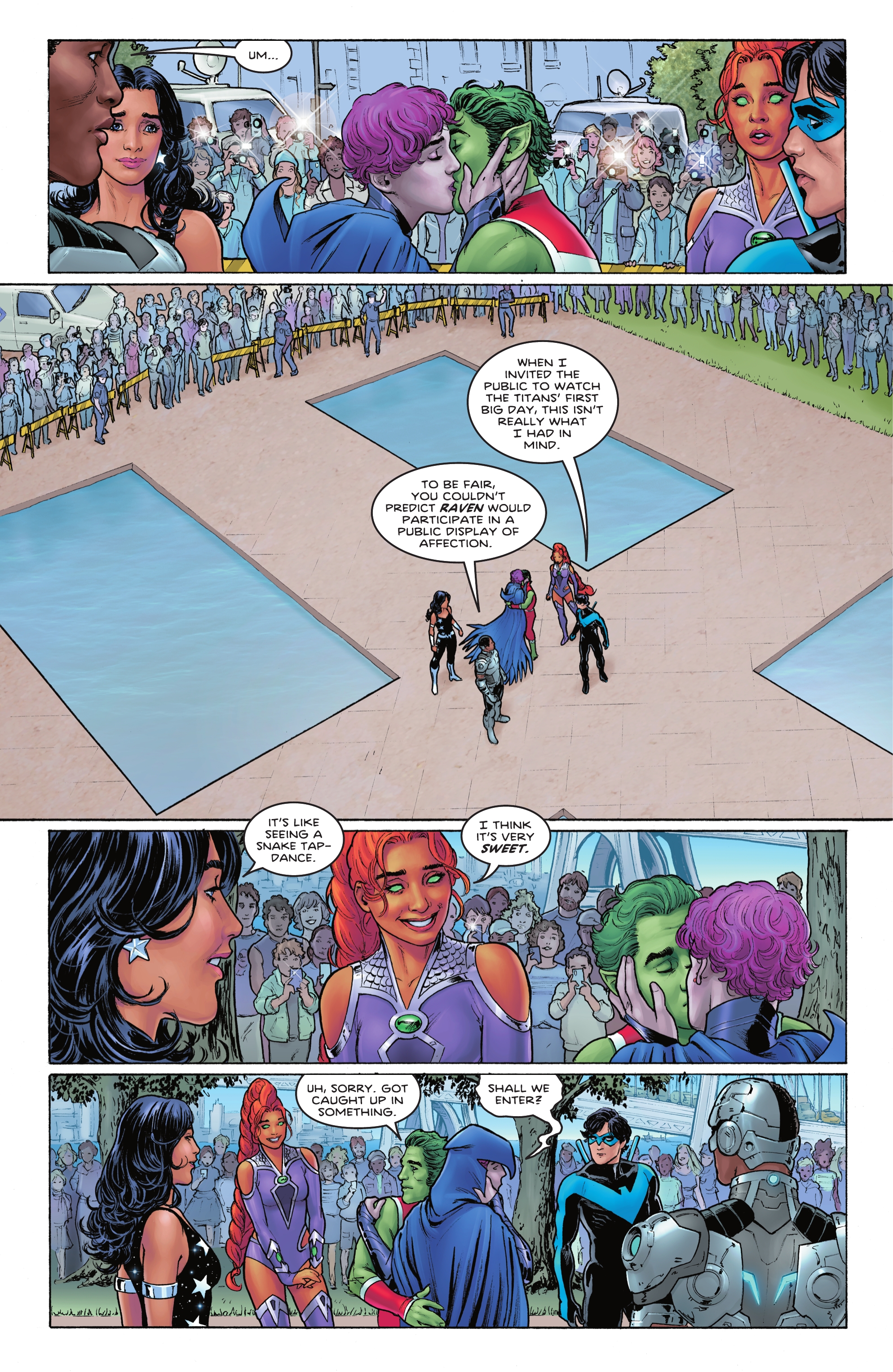 Read online Titans (2023) comic -  Issue #1 - 12