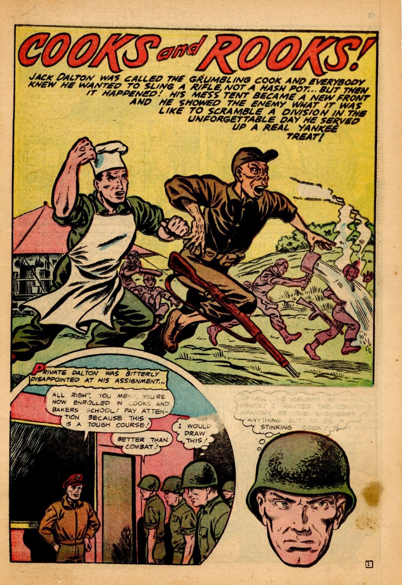 Read online G.I. in Battle (1957) comic -  Issue #1 - 19