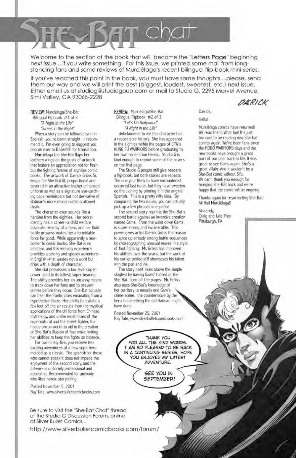 Read online Murciélaga She-Bat comic -  Issue #7 - 27