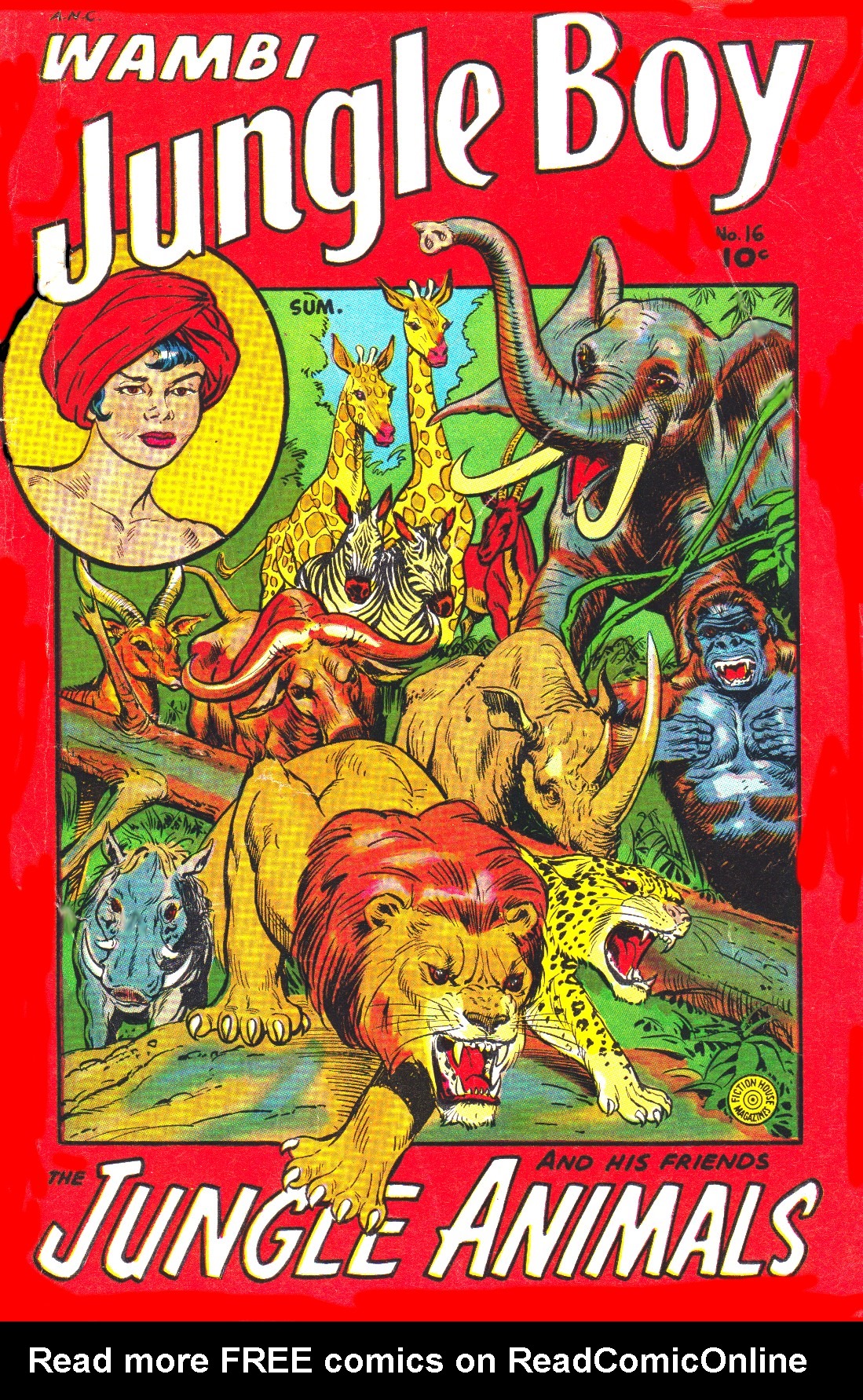 Read online Wambi Jungle Boy comic -  Issue #16 - 1